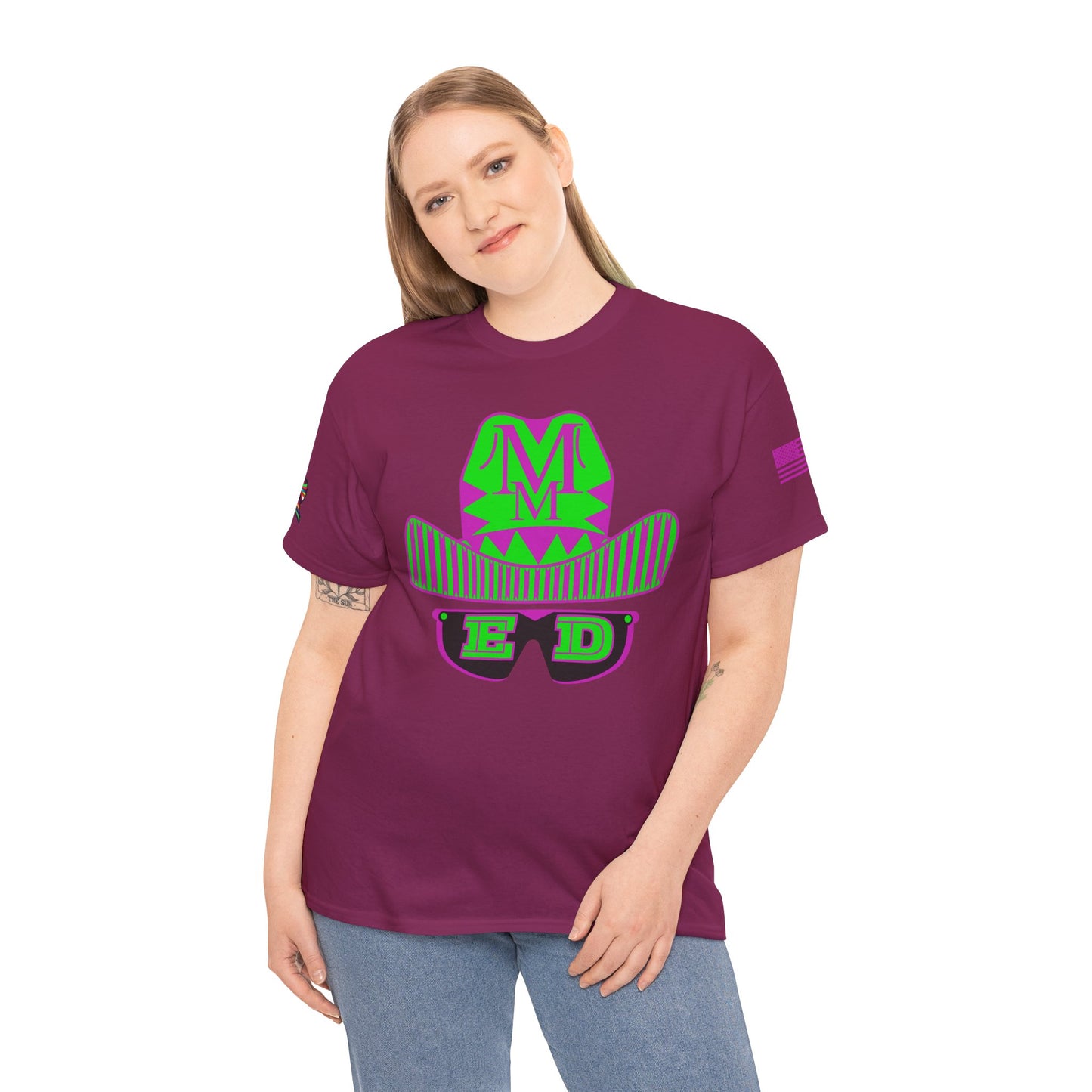 Macho ER wrestling legends tee Unisex Heavy Cotton Tee