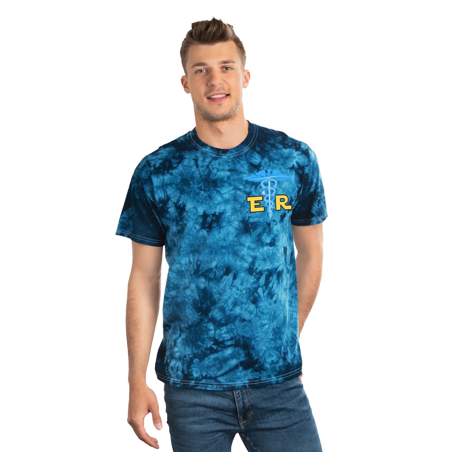 Feel the force galactic Tie-Dye Tee, Crystal