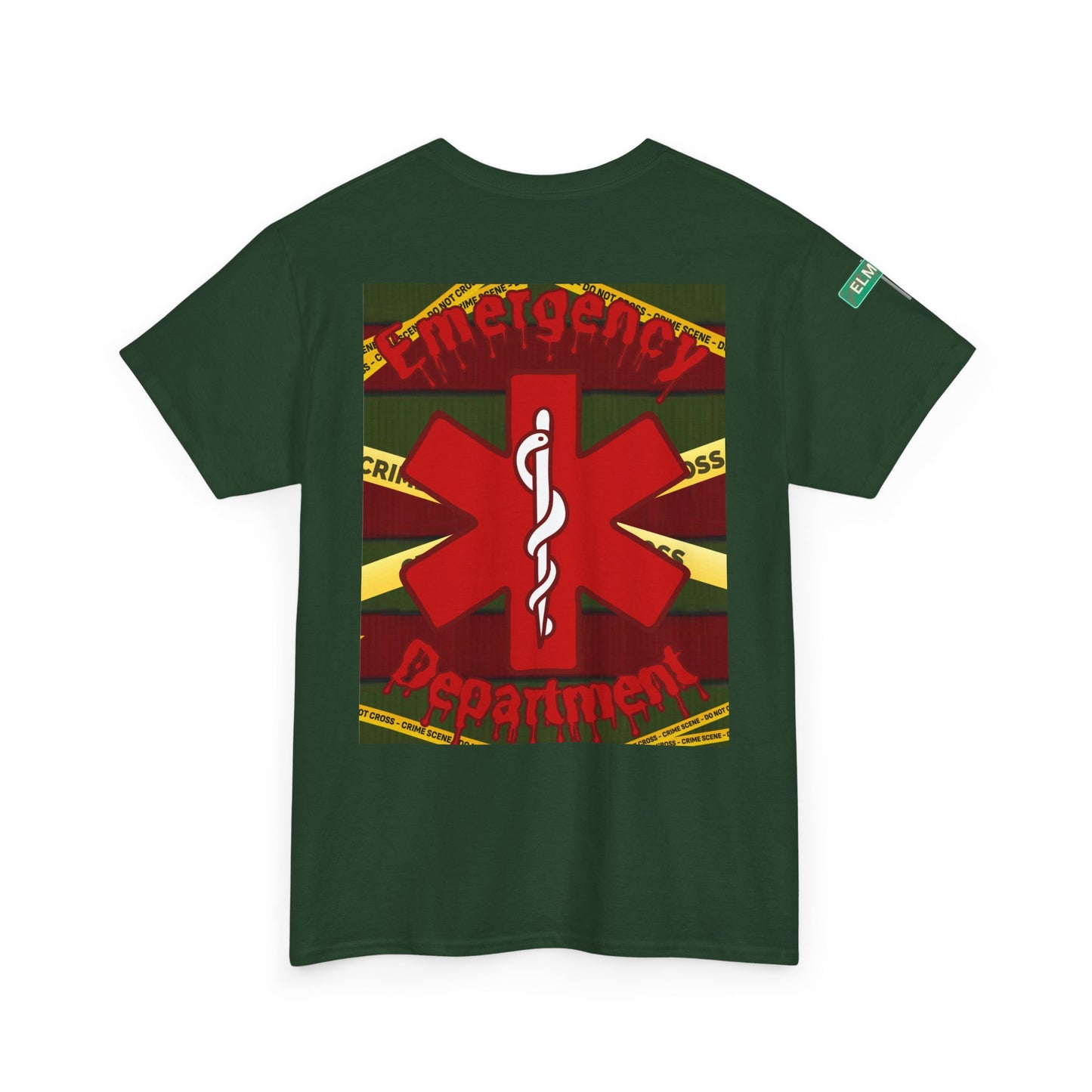 Nightmare on Elm Street ER T Shirt Horror Halloween Shirt for Emergency Department Staff Freddy Krueger Inspired ED Tee Scary Medical Humor
