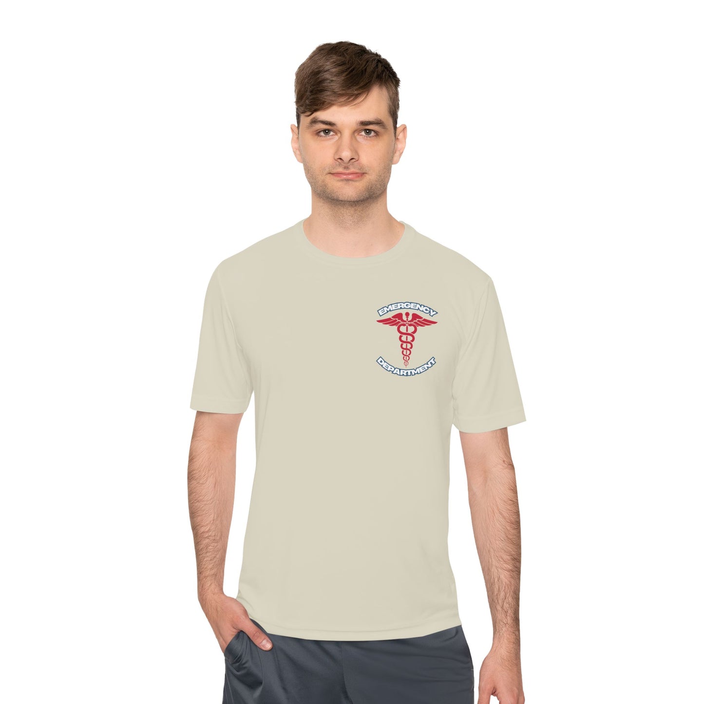 Patriotic Emergency Department Unisex Moisture Wicking Tee