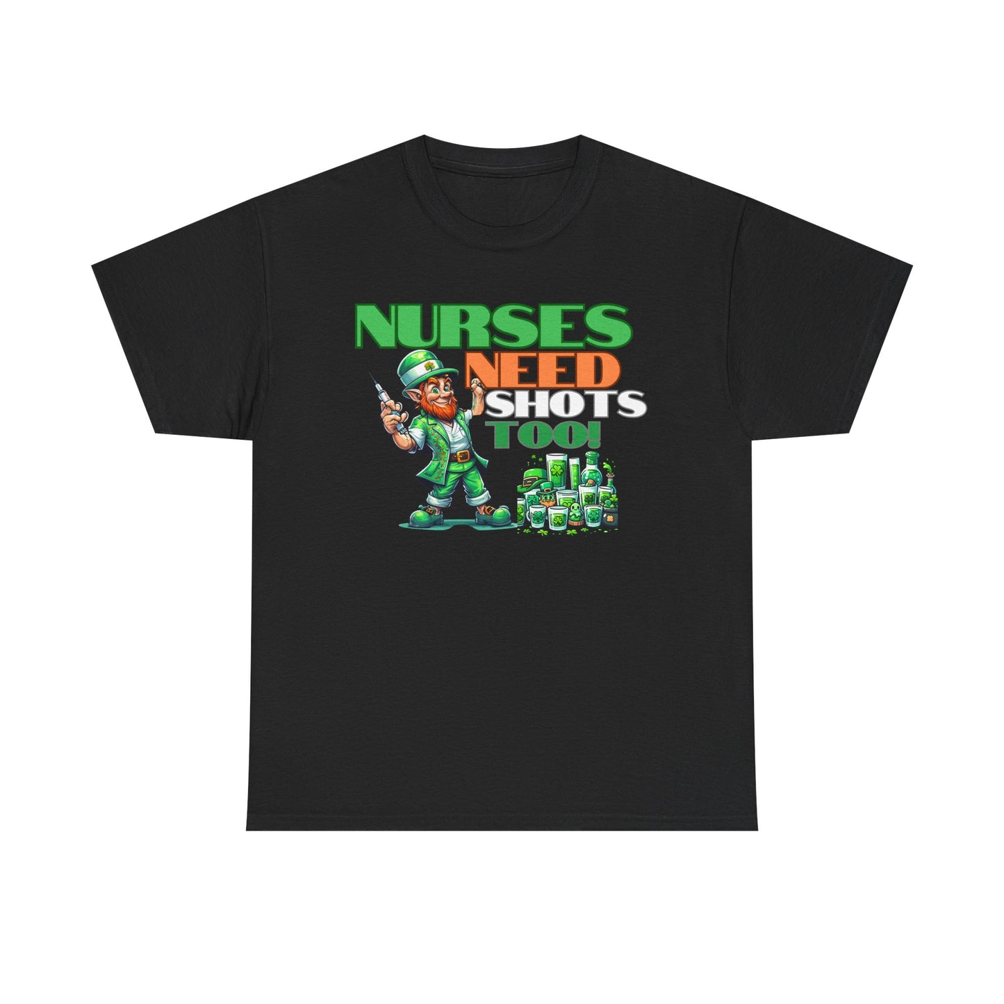 Nursing St Paddy’s day themed tee