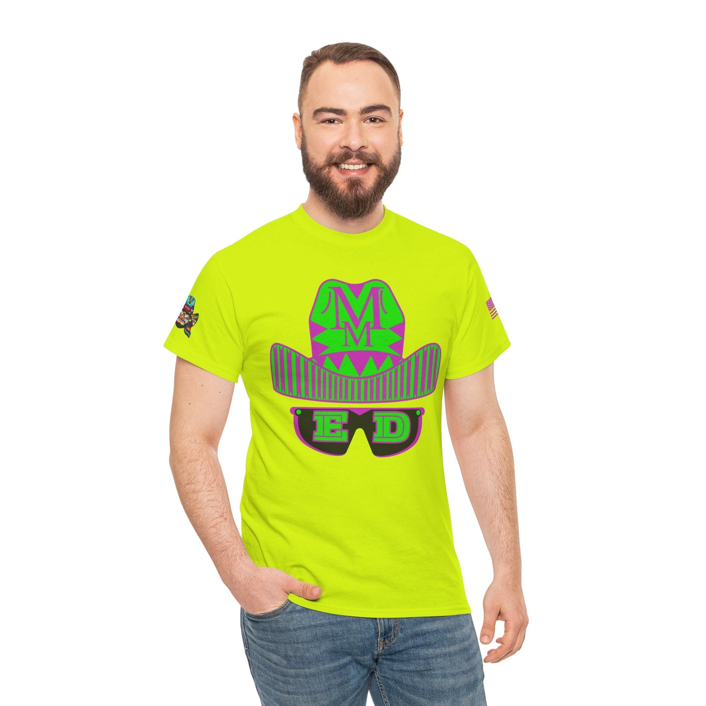 Macho ER wrestling legends tee Unisex Heavy Cotton Tee