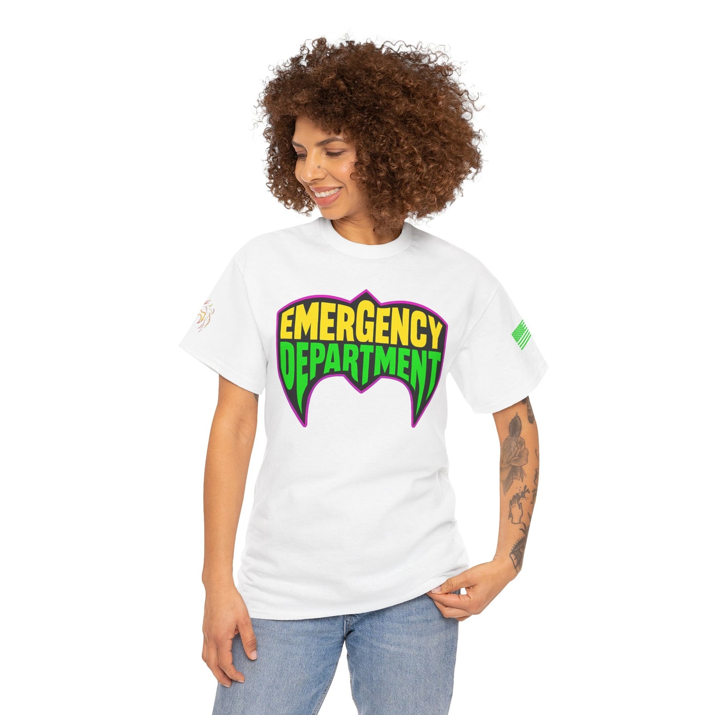 The Ultimate ER tee homage to wrestling legends Unisex Heavy Cotton Tee