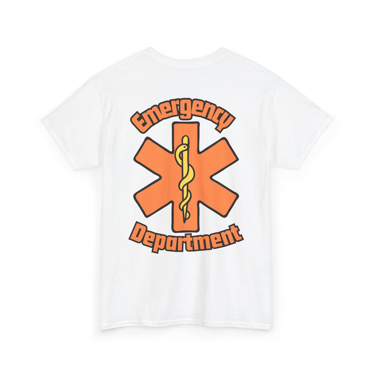 Emergency Department Jack O Lantern Halloween T-Shirt, ER Healthcare Worker Tee, Star of Life Shirt
