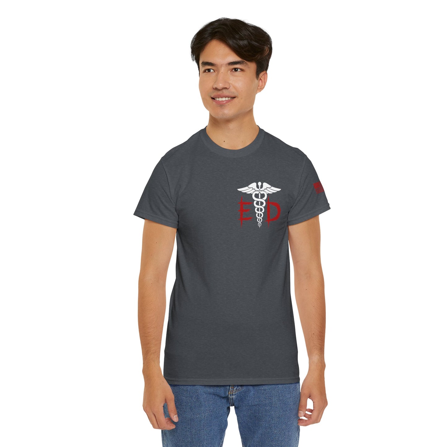 ER halloween clown t shirt Unisex Heavy Cotton Tee