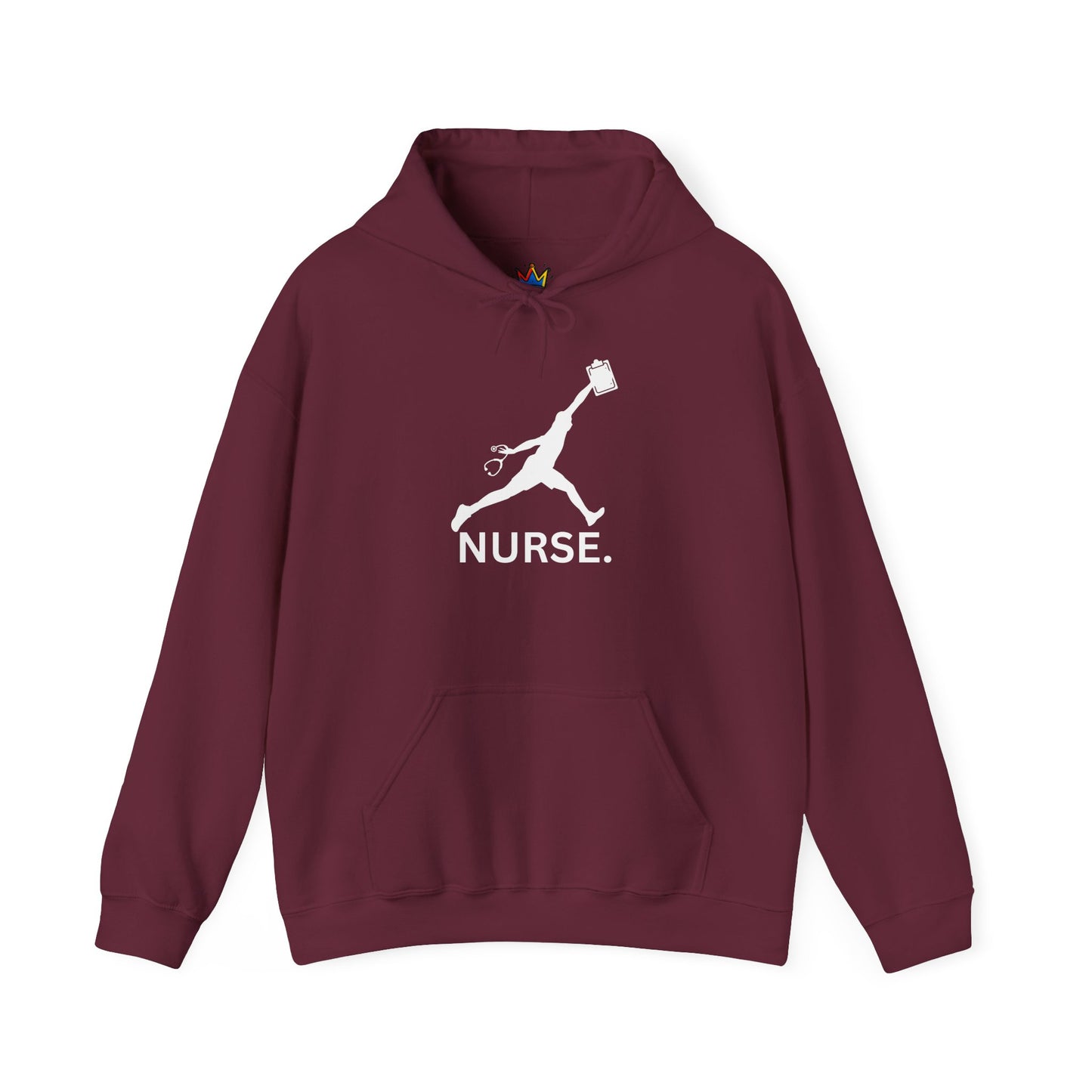 Jumpman nurse gift nurse week gift sporty nurse gift hoodie Unisex Heavy Blend™ Hooded Sweatshirt