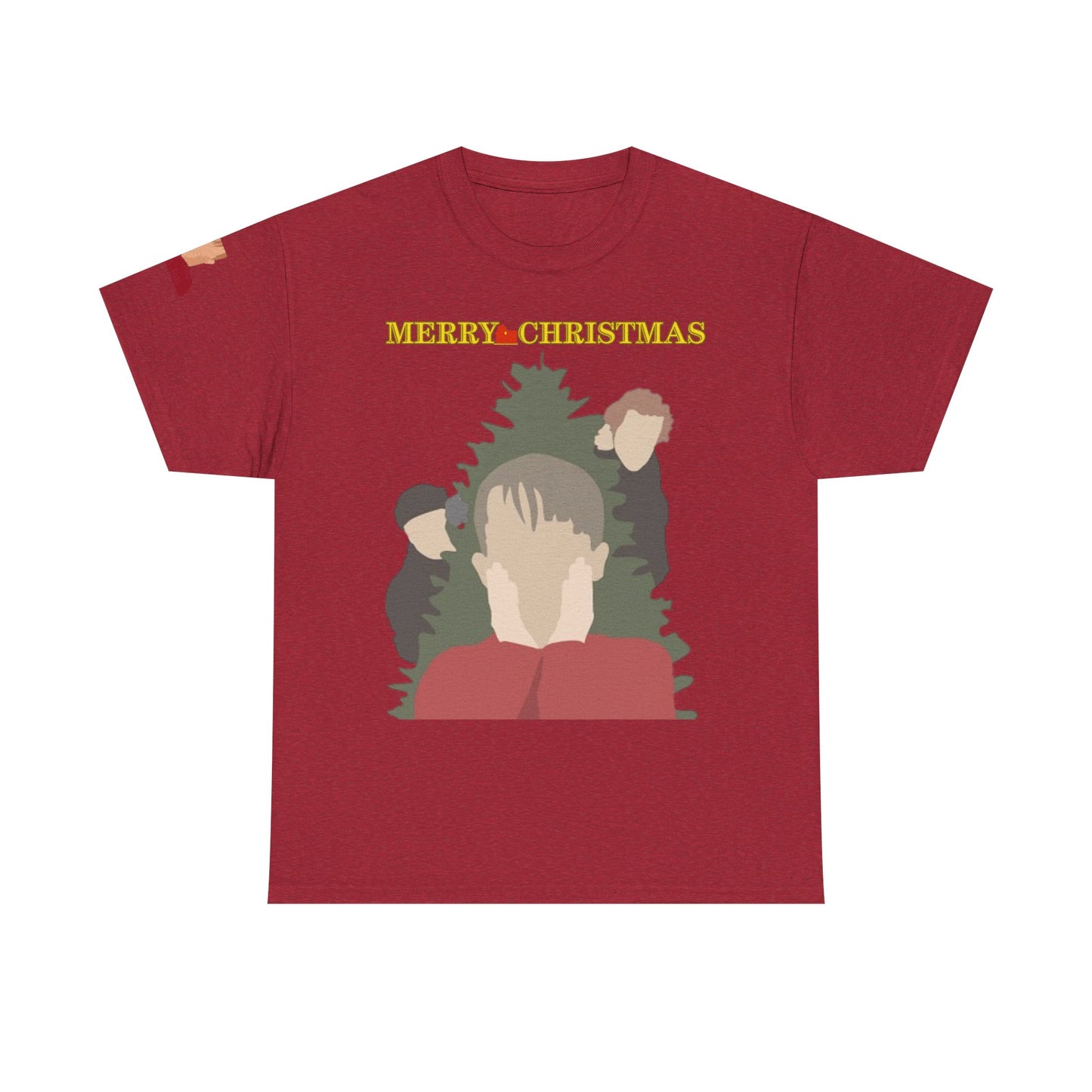 Home alone hospital edition Christmas Unisex Heavy Cotton Tee