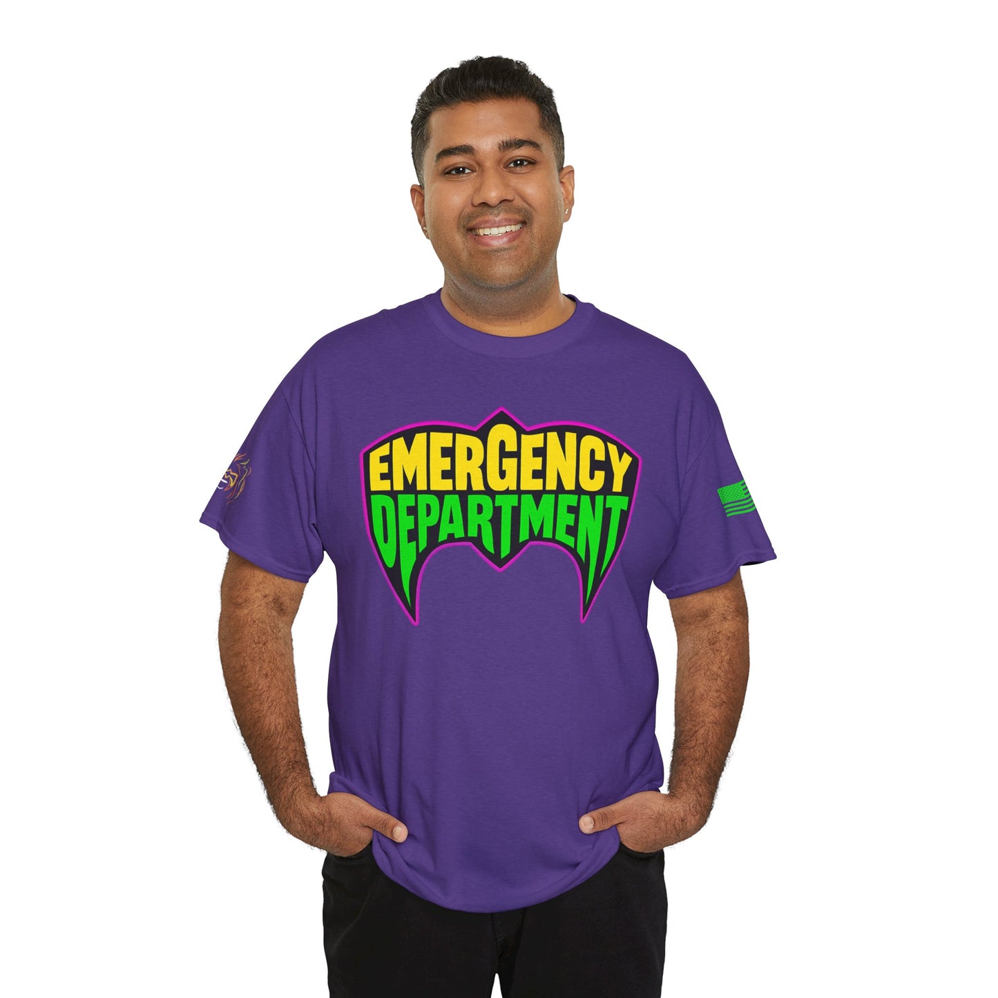 The Ultimate ER tee homage to wrestling legends Unisex Heavy Cotton Tee