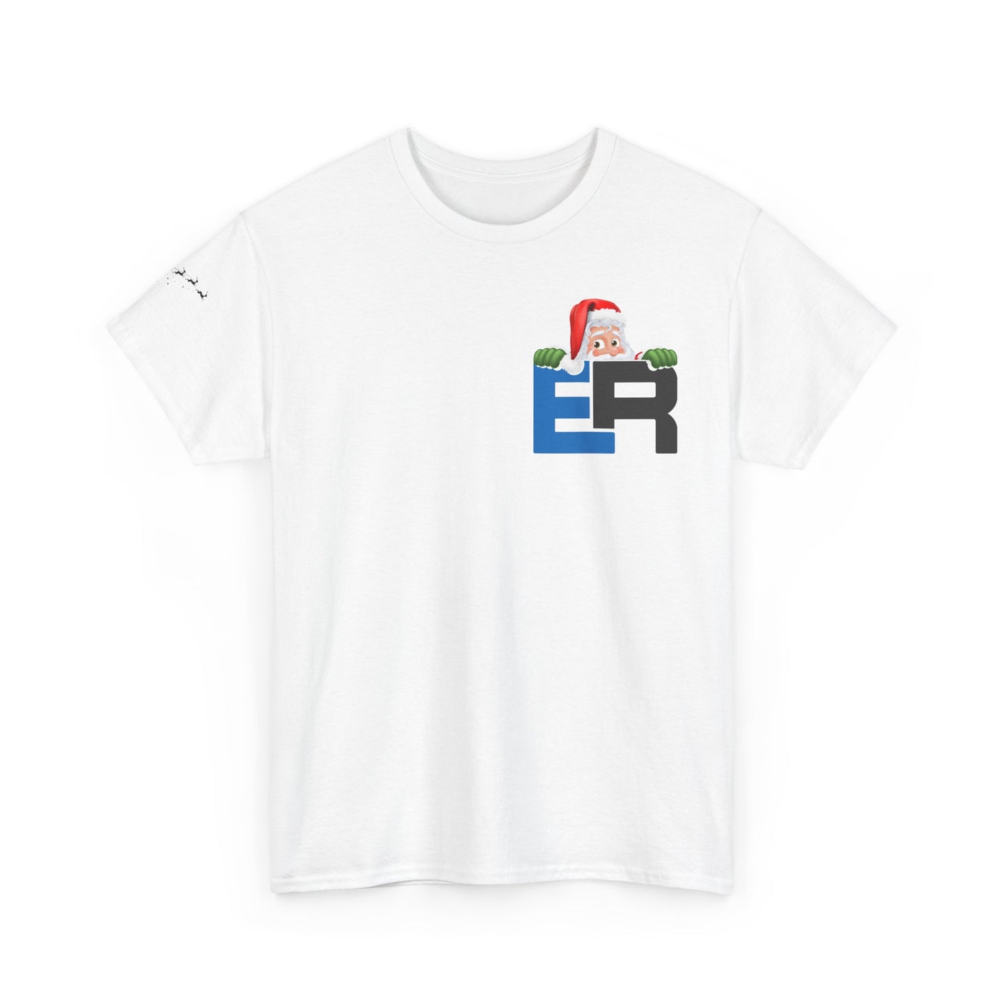 Emergency Room Christmas Unisex Tee - Santa Snowflakes Holiday Cheer Shirt, ER Nurse Doctor Gift, Xmas Medical Staff Apparel, Holiday Season