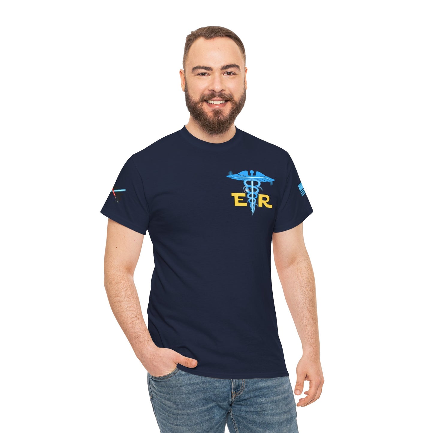 Feel the force galactic Unisex Heavy Cotton Tee