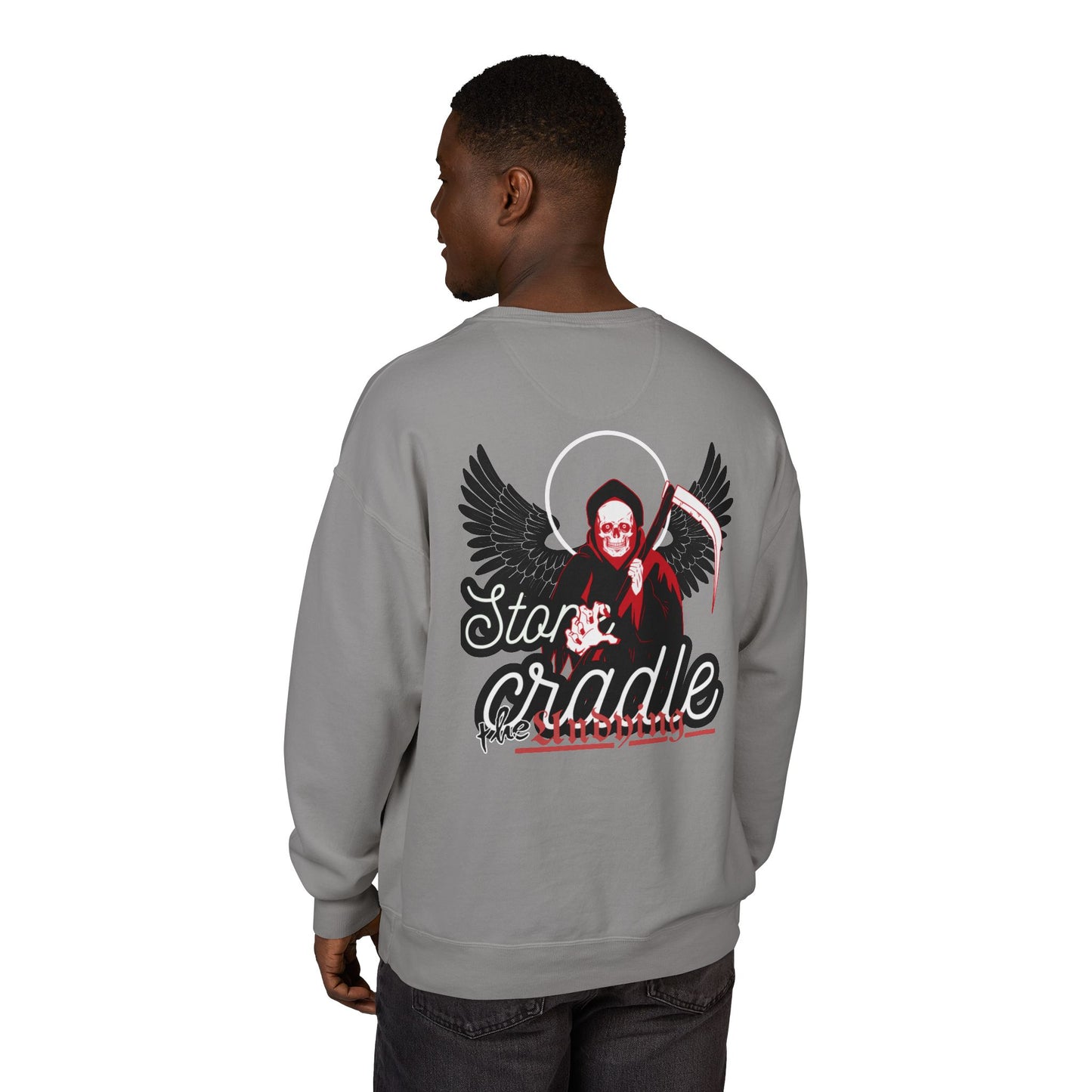 Crewneck Sweatshirt stone cradle (the undying) collection