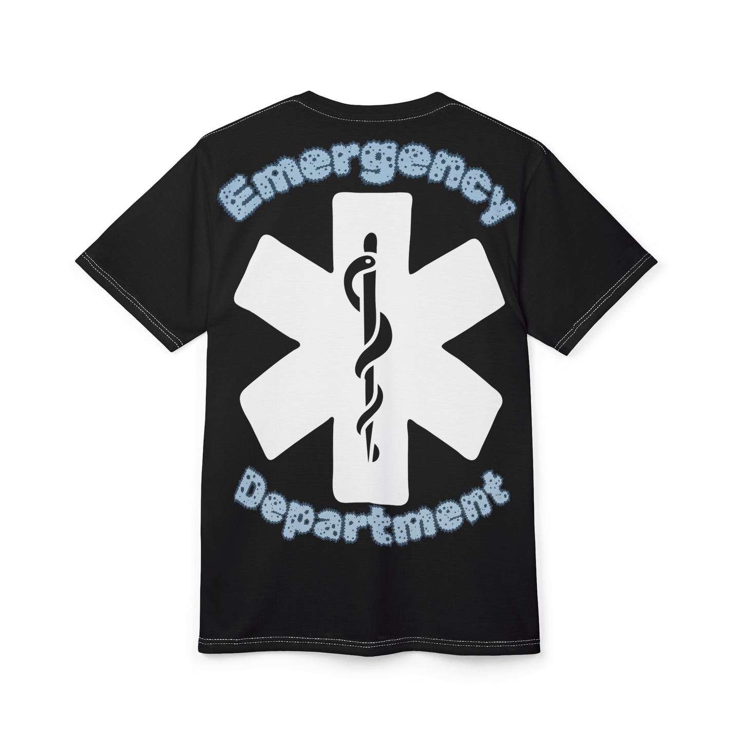 Formal attire in the Emergency Department Unisex Cut & Sew Tee (AOP)