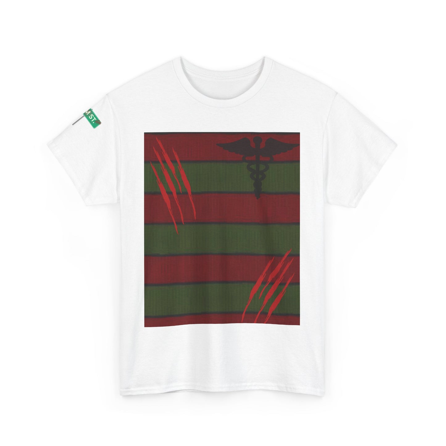 Nightmare on Elm Street ER T Shirt Horror Halloween Shirt for Emergency Department Staff Freddy Krueger Inspired ED Tee Scary Medical Humor