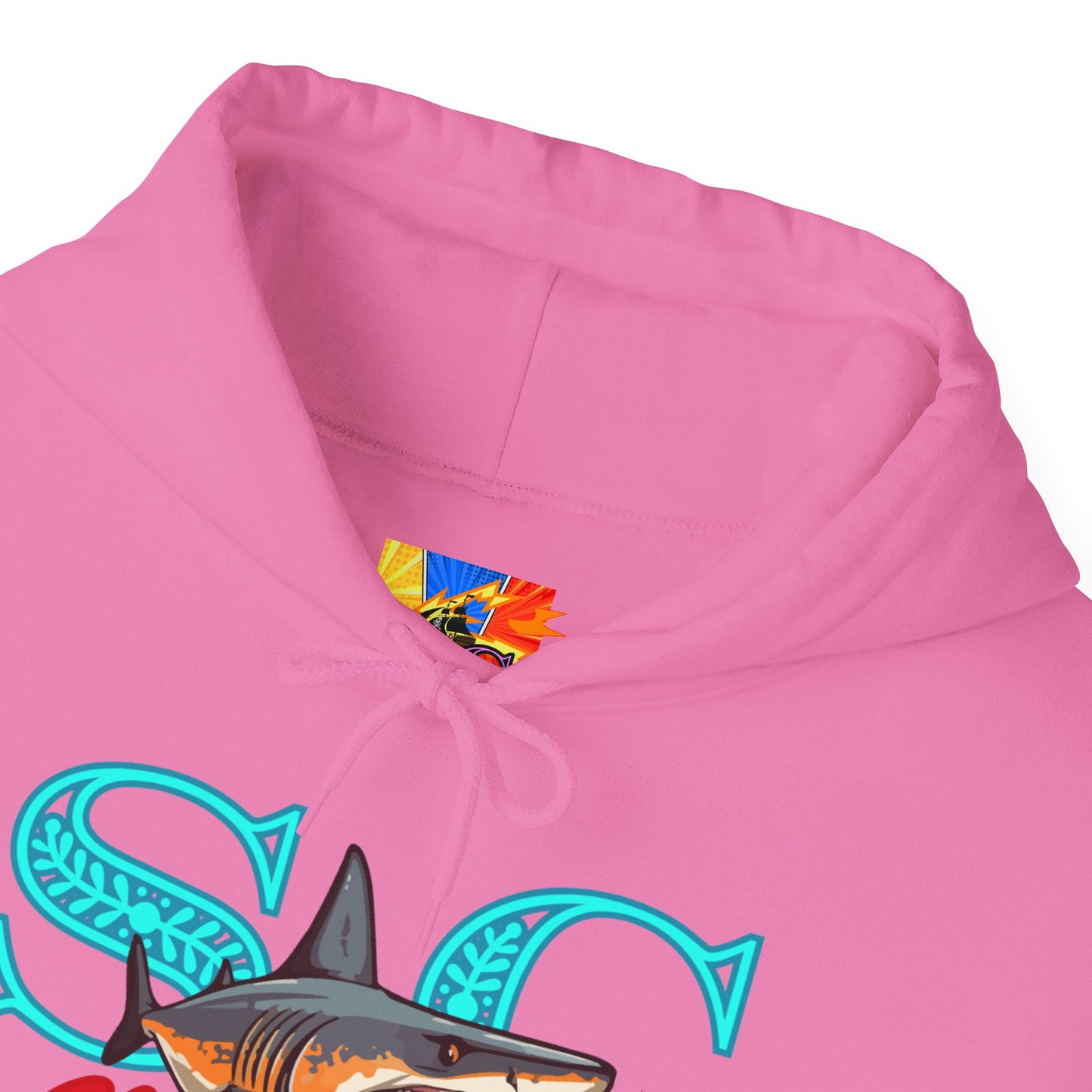 Hooded sweat shirt (stone cradle) stranded line