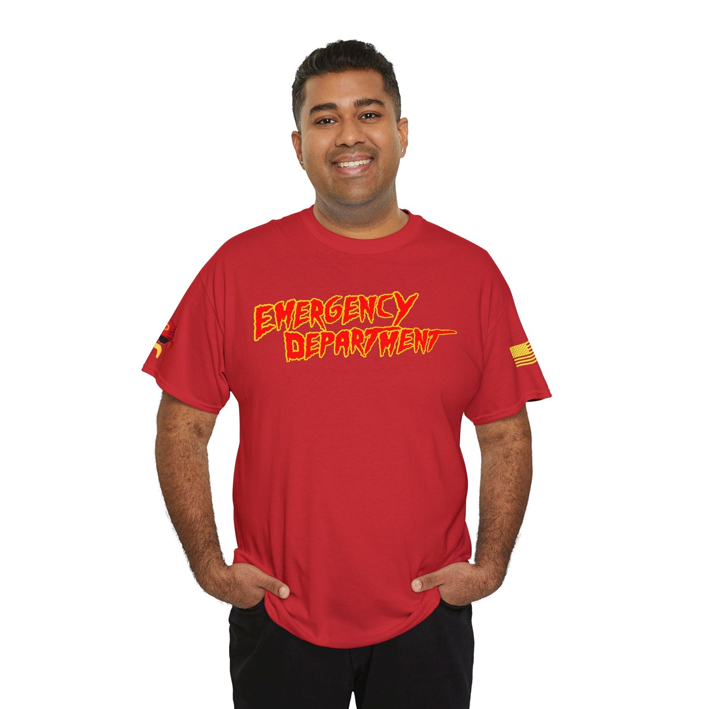 ER Mania Runnin Wild wrestling legend homage Unisex Heavy Cotton Tee