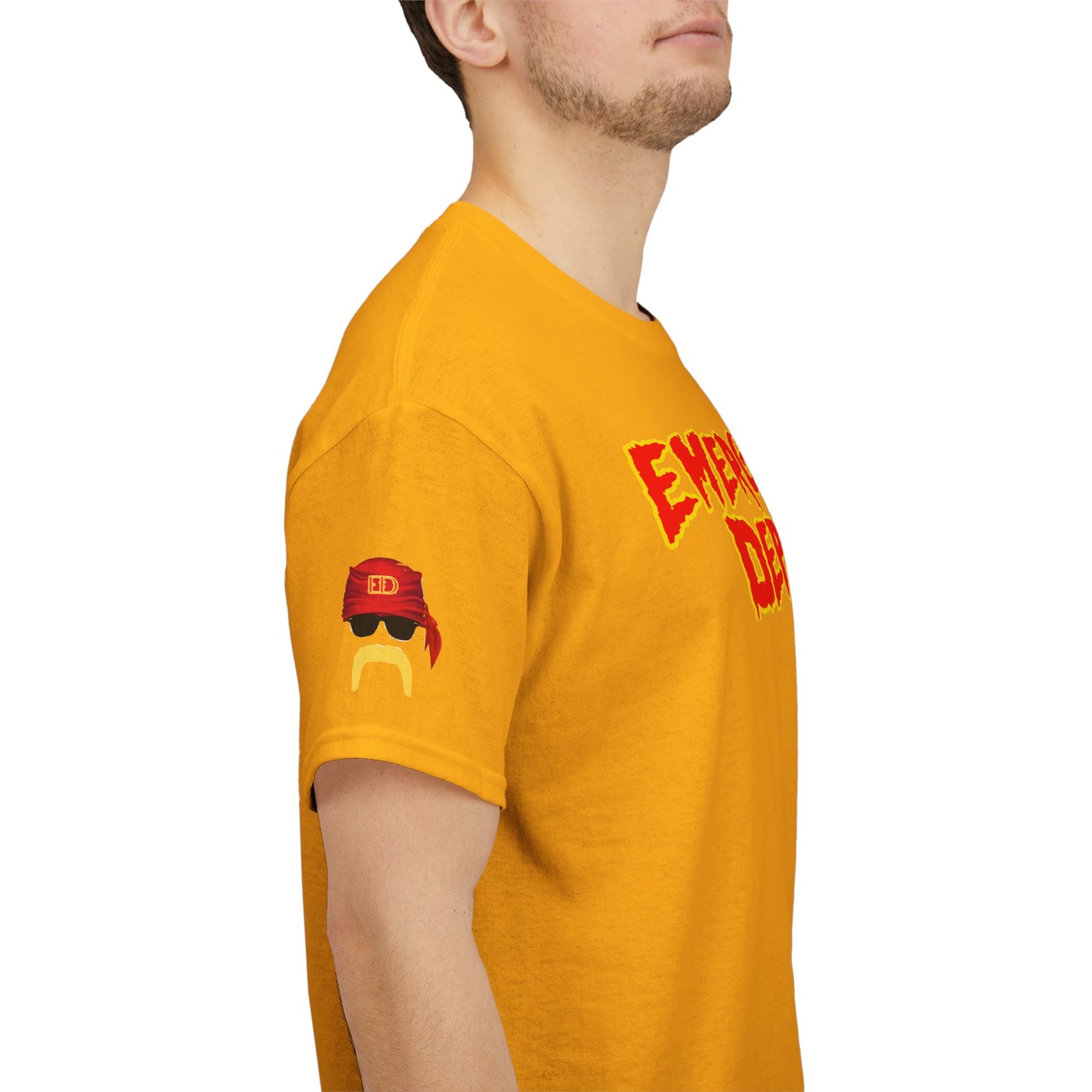 ER Mania Runnin Wild wrestling legend homage Unisex Heavy Cotton Tee