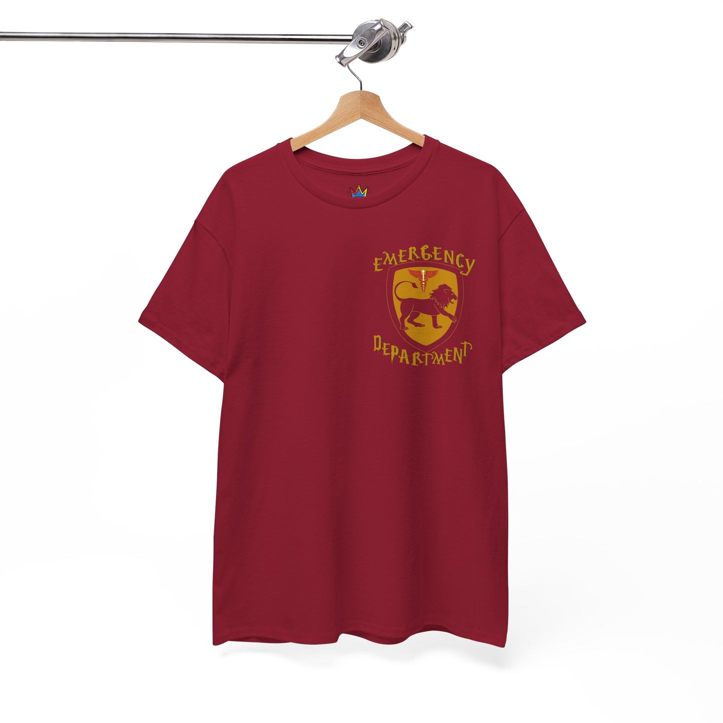 Gryffin Grit – Emergency Department Warrior Tee Emergency Department Crew Tee potter loving healthcare emergency department Unisex Heavy Cotton Tee