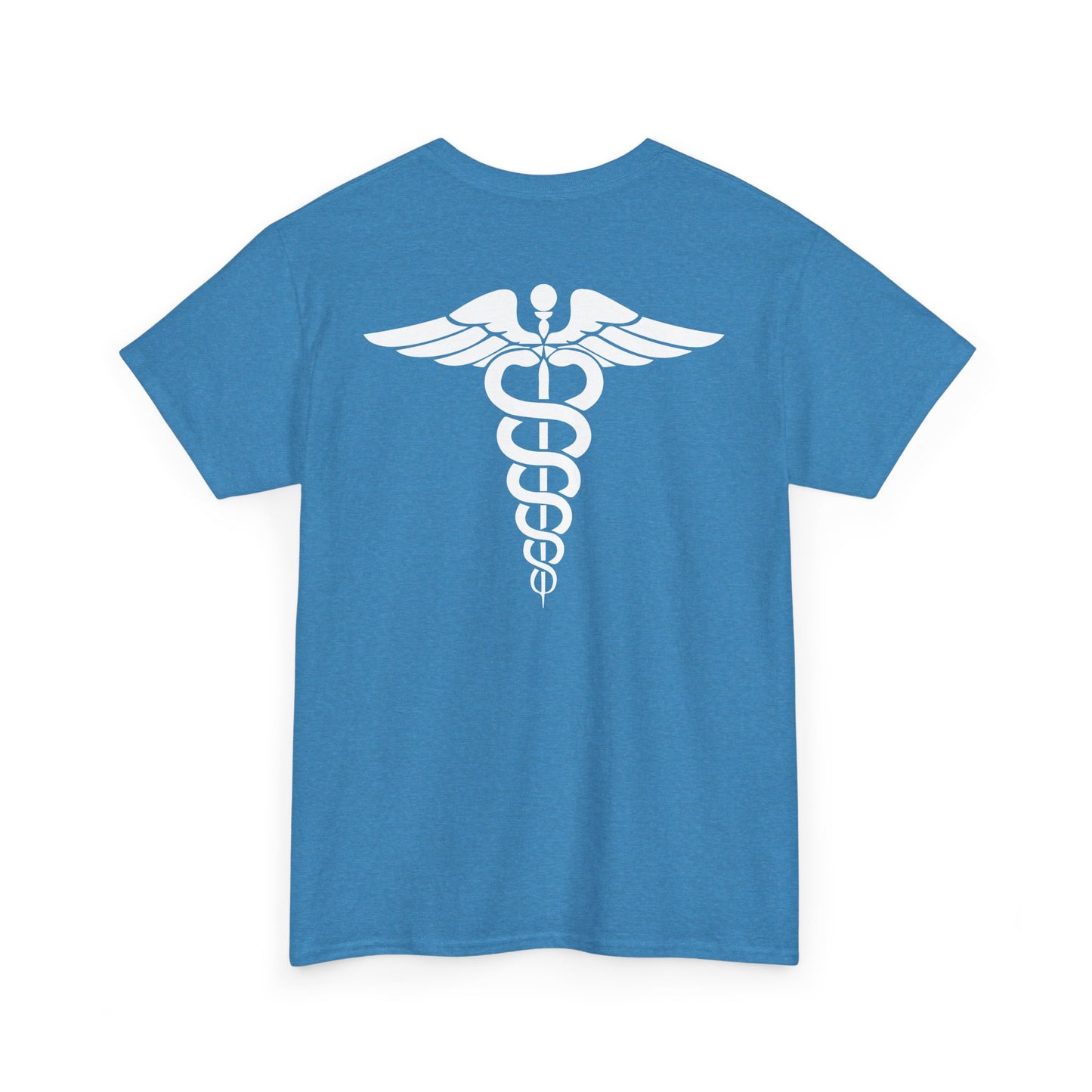 Jumpman Nurse T-Shirt Bold Multicolor Athletic Nurse Shirt, Unisex Heavy Cotton Tee, Nursing Graduation Gift, RN Nursing Staff Shirt