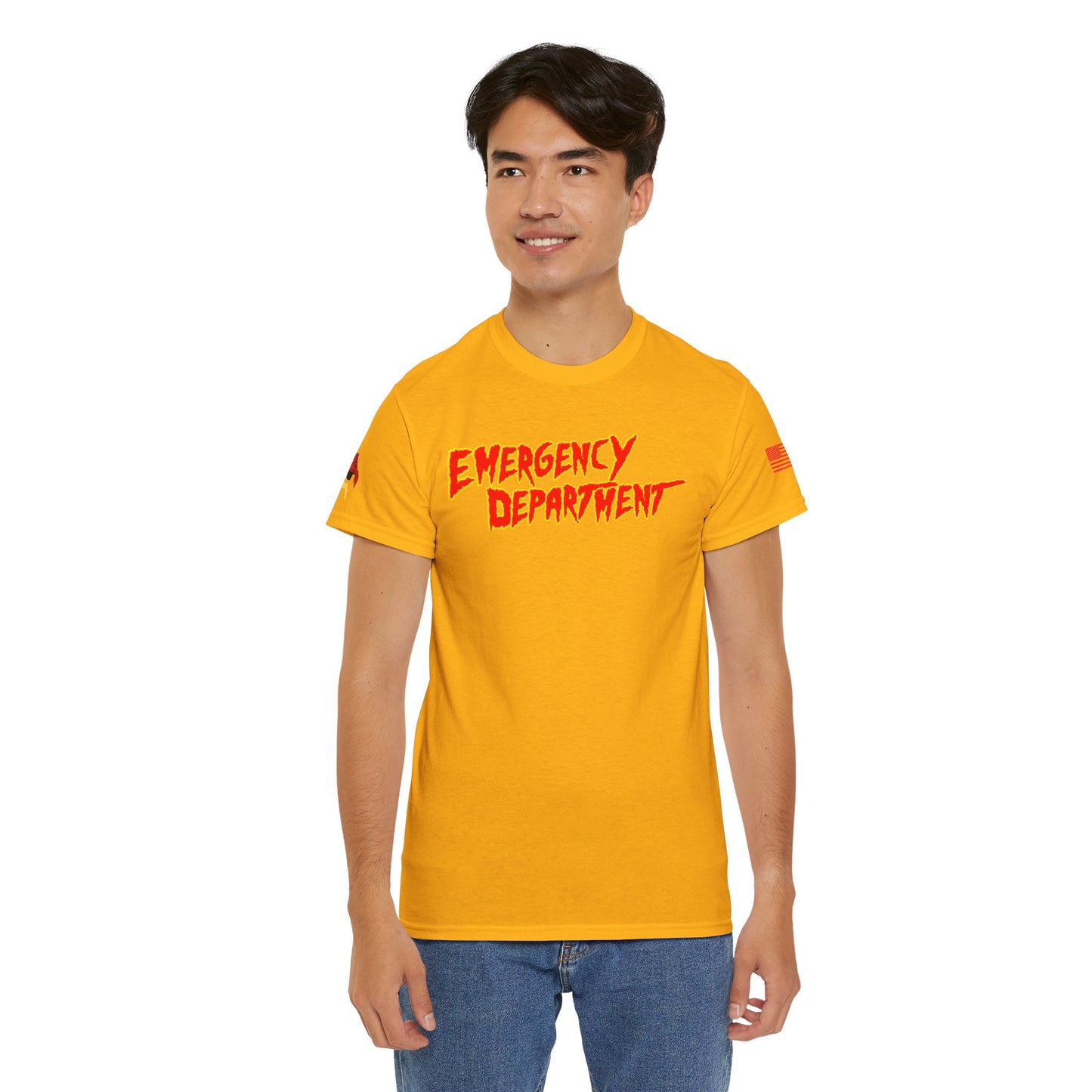 ER Mania Runnin Wild wrestling legend homage Unisex Heavy Cotton Tee