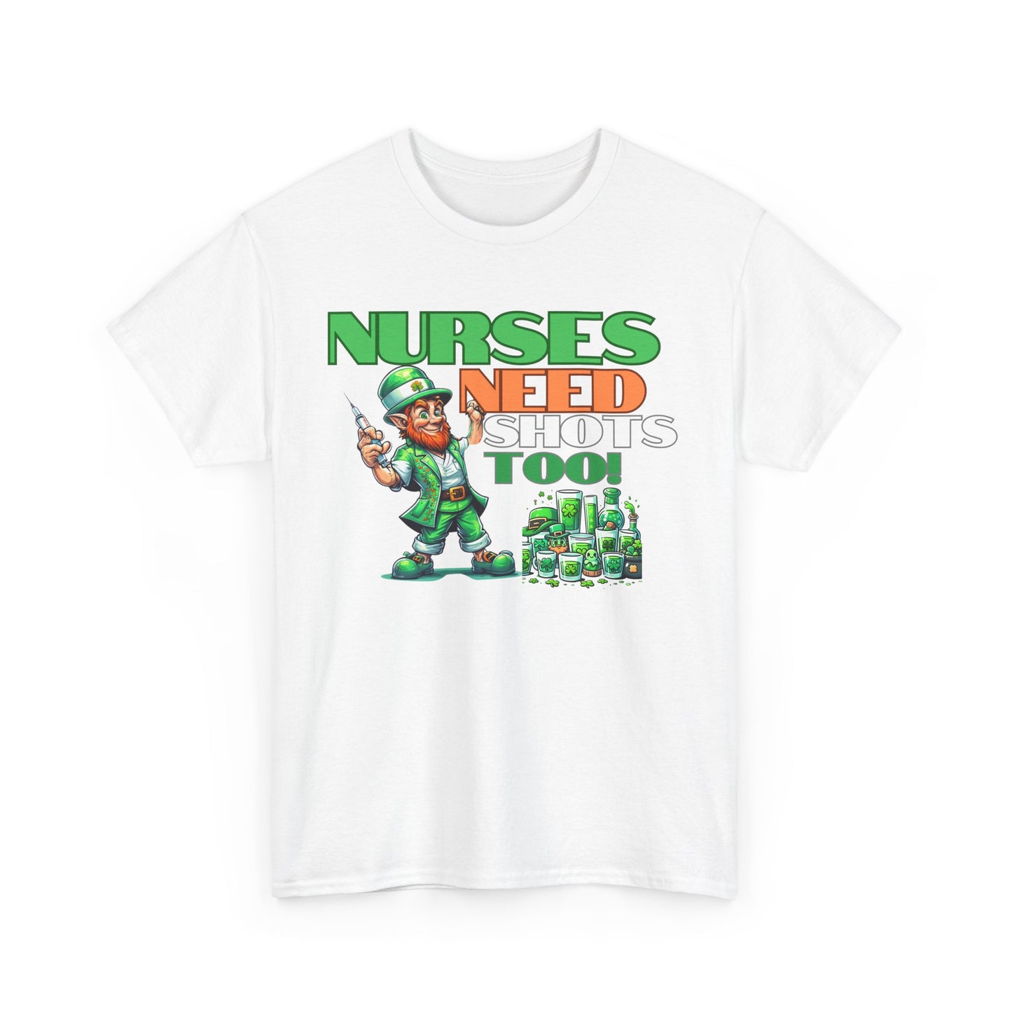 Nursing St Paddy’s day themed tee
