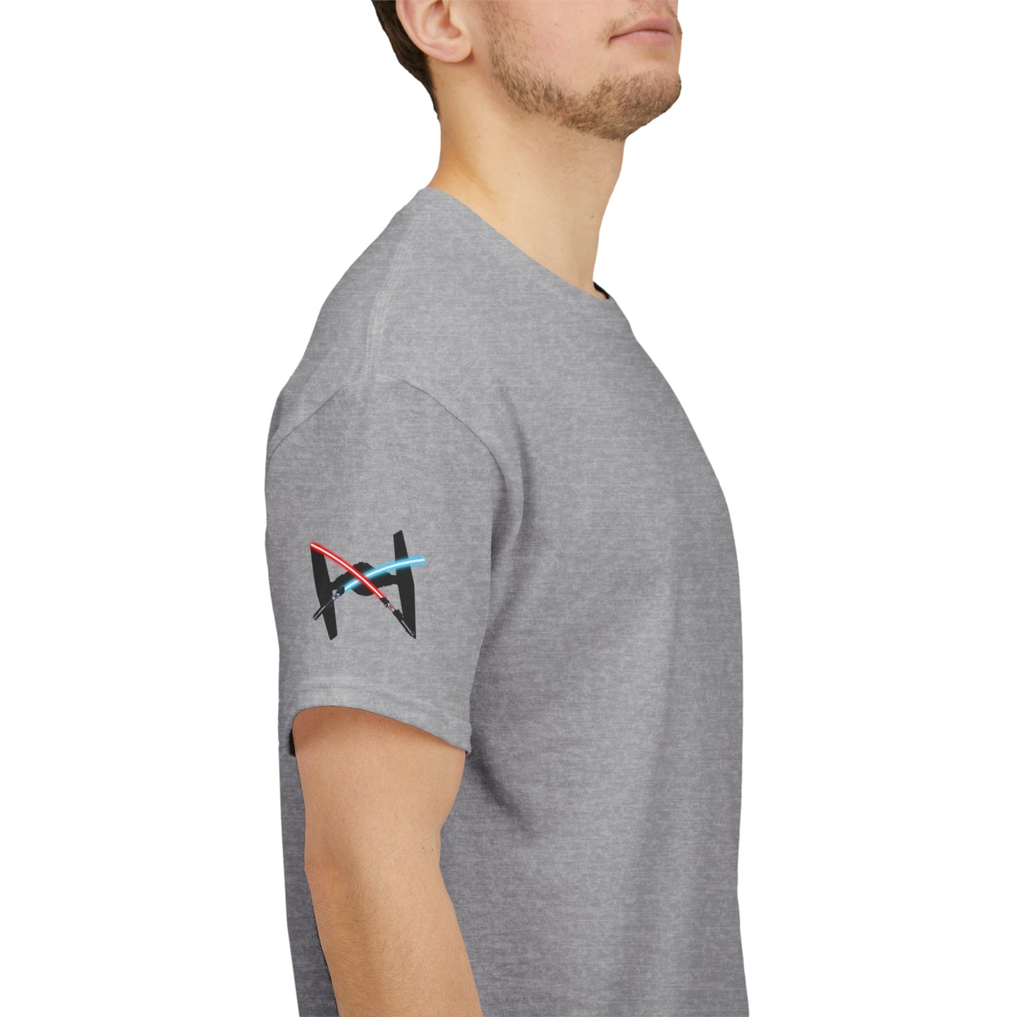 Embrace the dark side galactic Unisex Heavy Cotton Tee