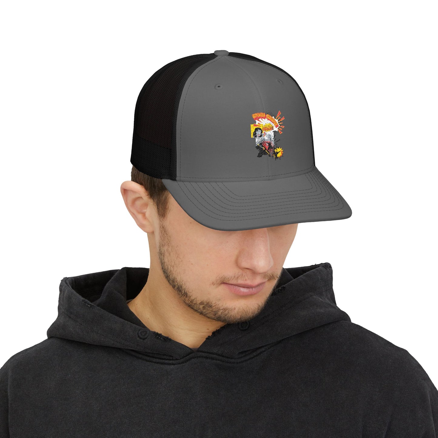 Snapback Trucker Cap (Embroidery) stone cradle