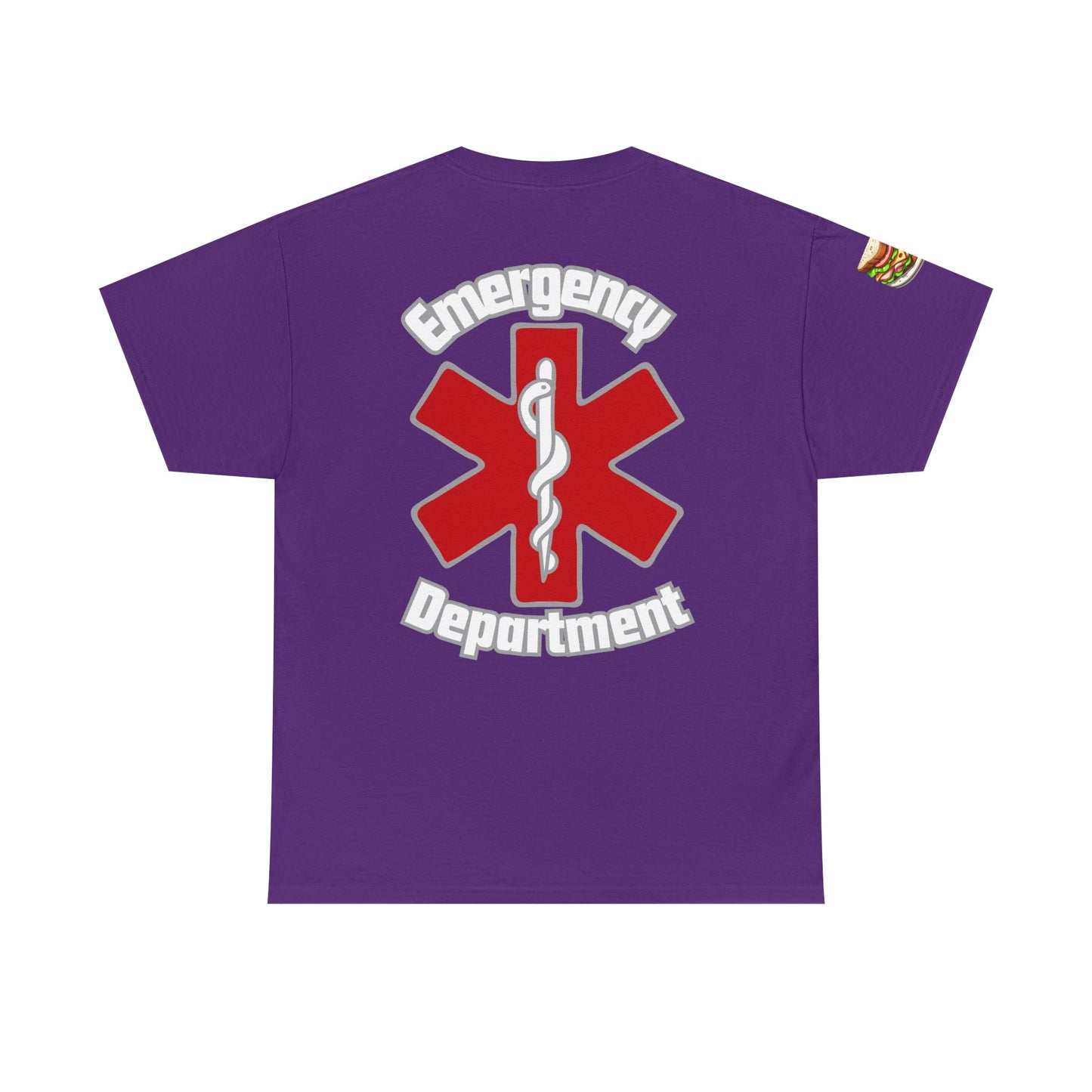 ER humor tee: Hi! Ask me about our turkey sandwiches