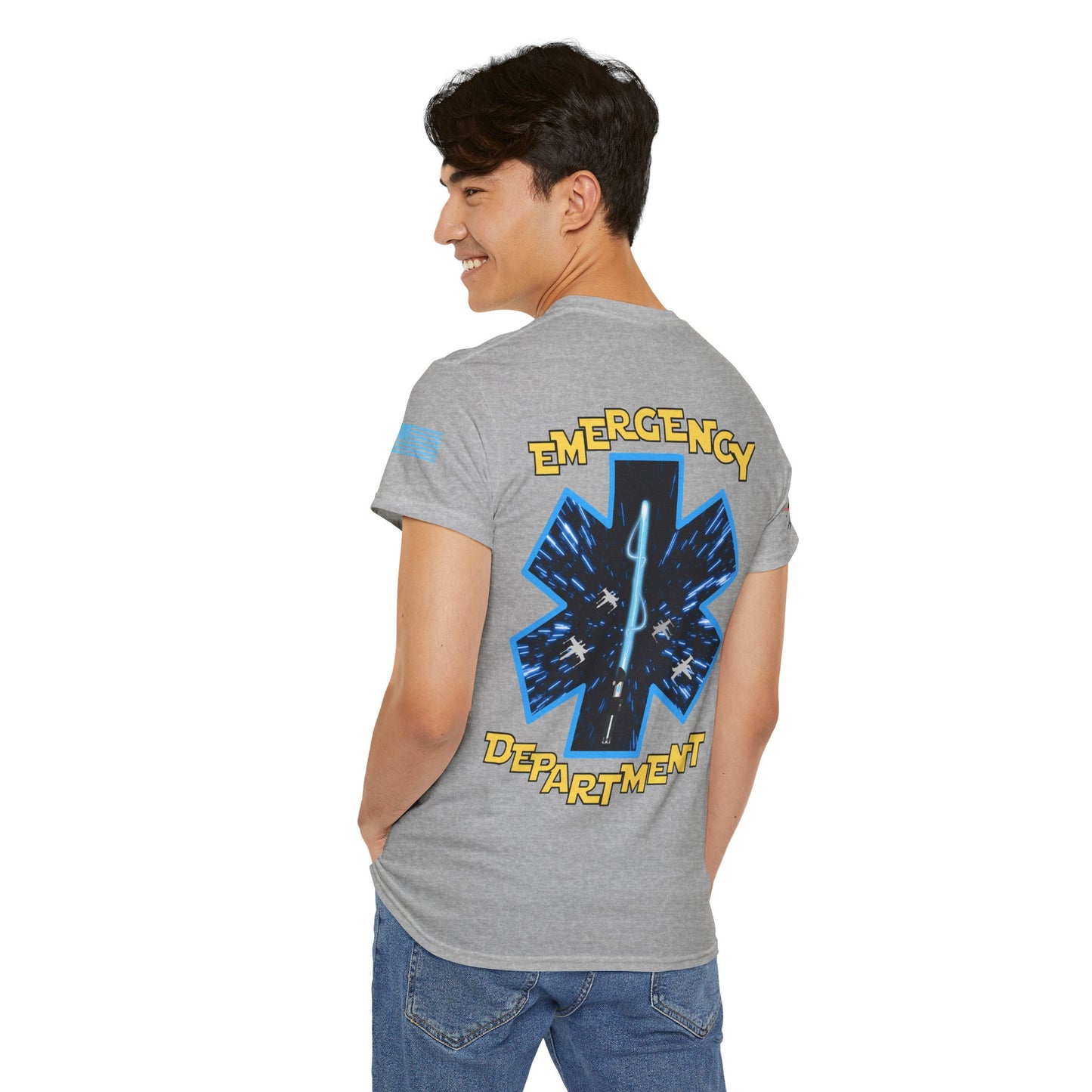 Feel the force galactic Unisex Heavy Cotton Tee