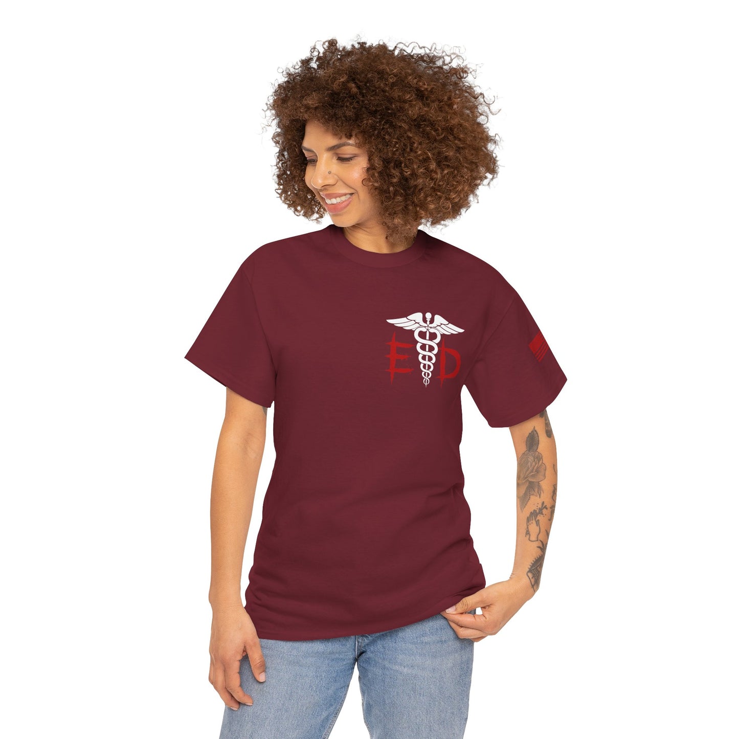 ER halloween clown t shirt Unisex Heavy Cotton Tee