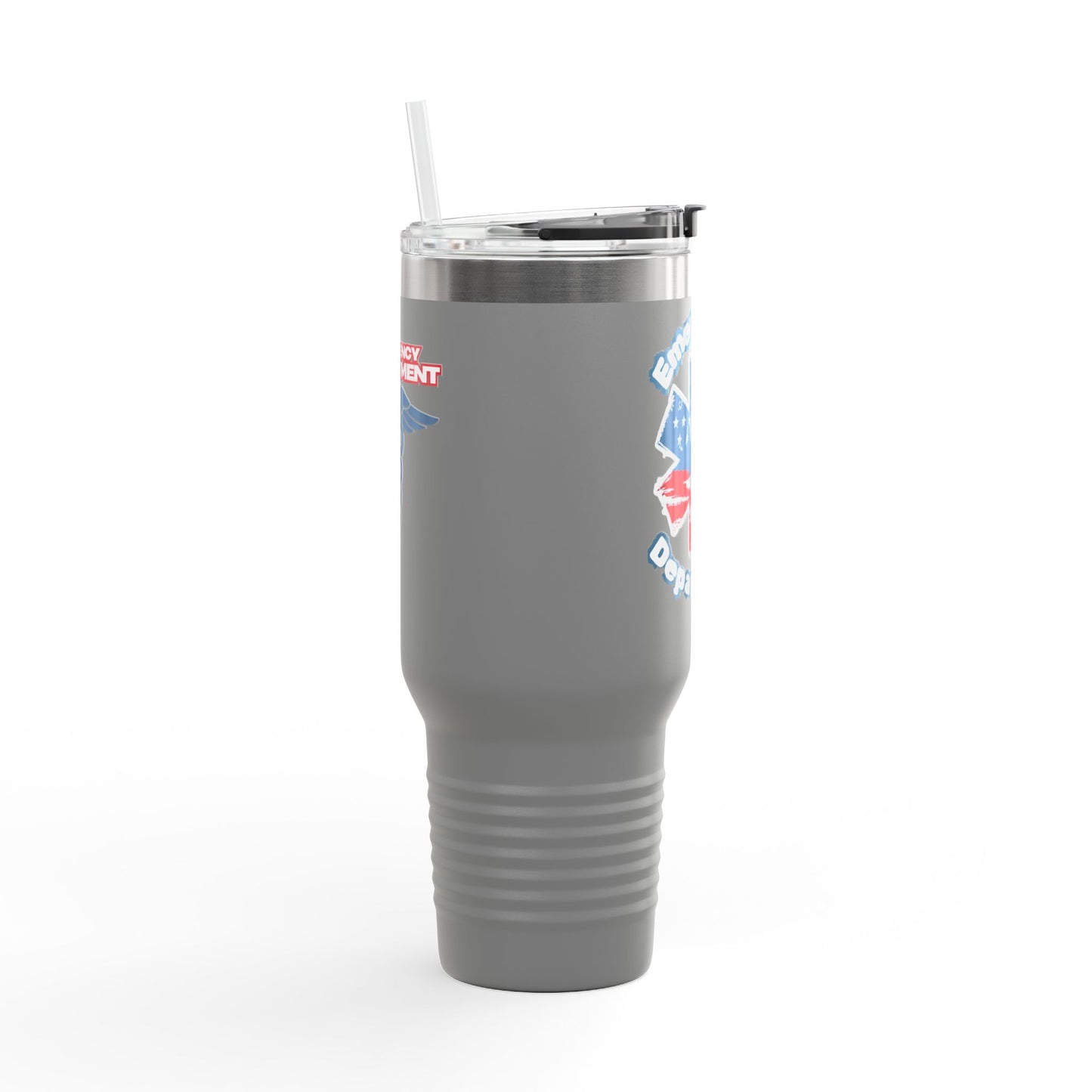 Patriotic Emergency Department Star of Life Insulated Travel Mug, 40oz gift