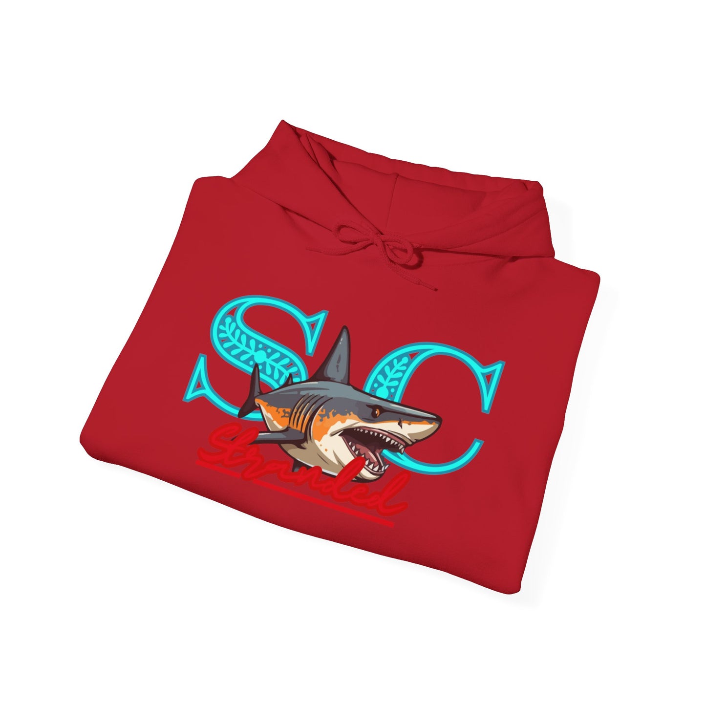 Hooded sweat shirt (stone cradle) stranded line