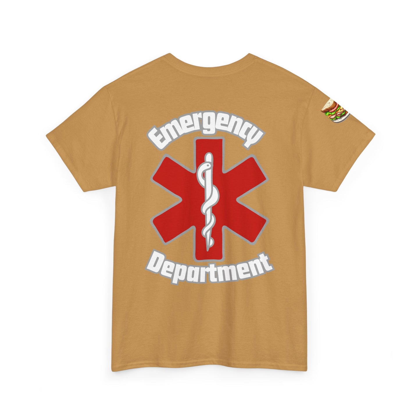 ER humor tee: Hi! Ask me about our turkey sandwiches