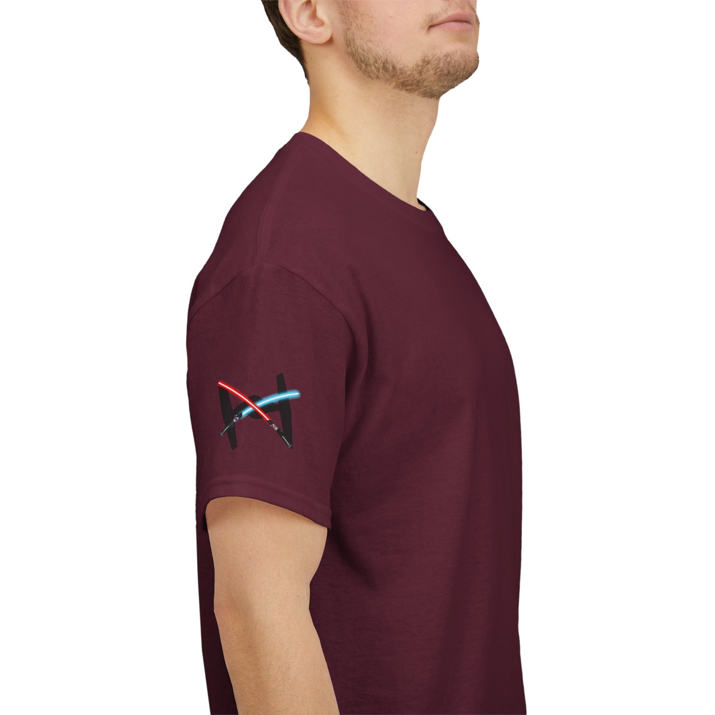 Embrace the dark side galactic Unisex Heavy Cotton Tee