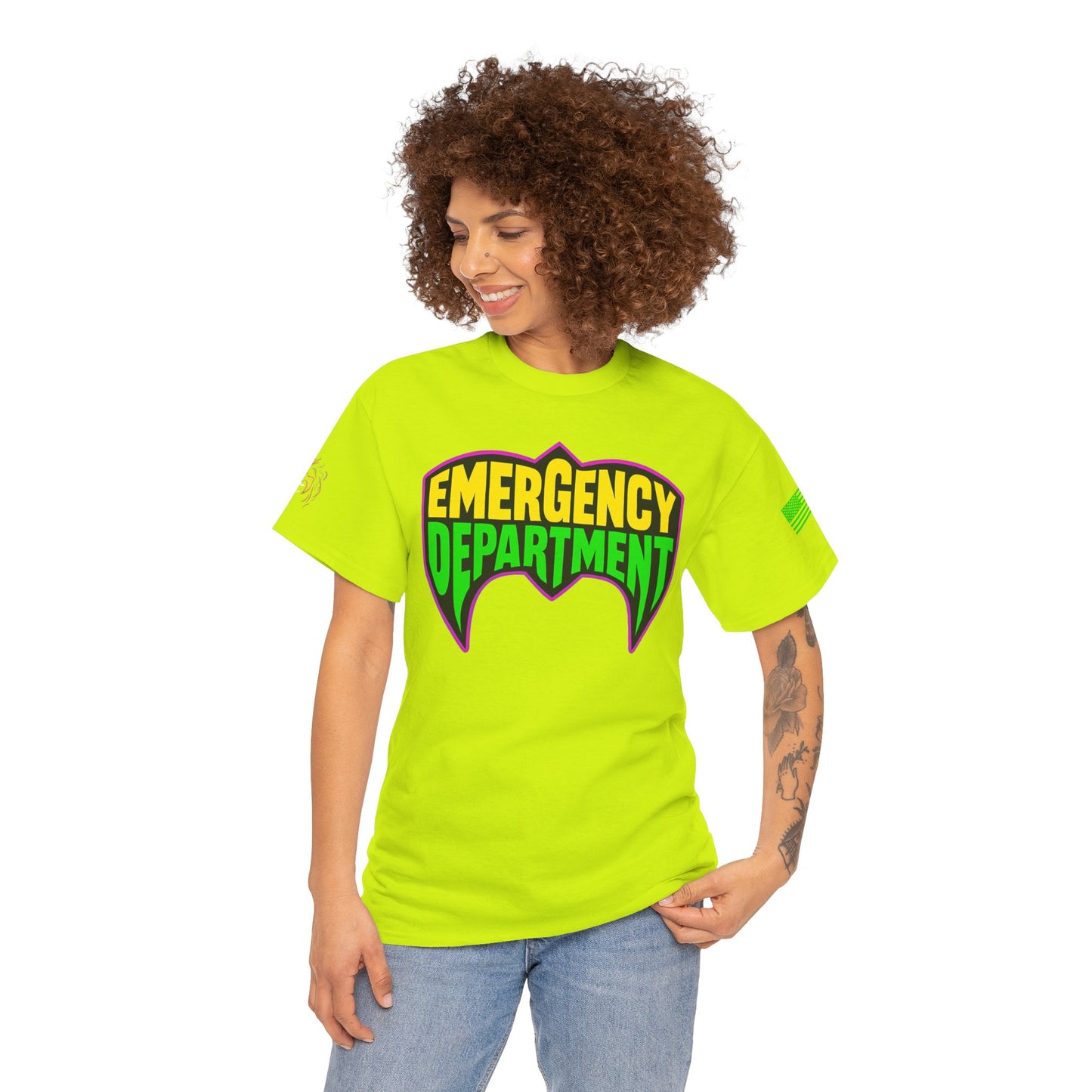 The Ultimate ER tee homage to wrestling legends Unisex Heavy Cotton Tee