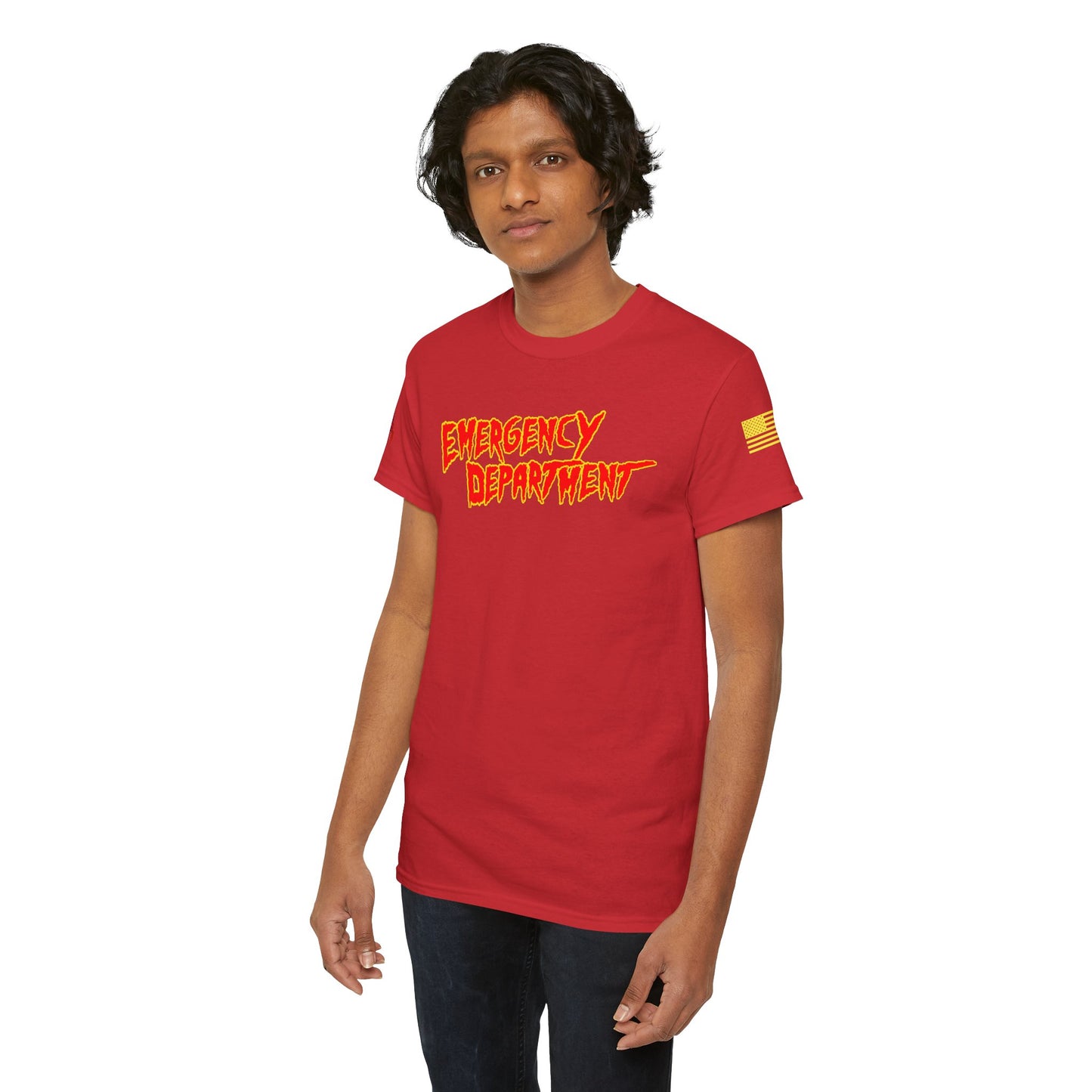 ER Mania Runnin Wild wrestling legend homage Unisex Heavy Cotton Tee