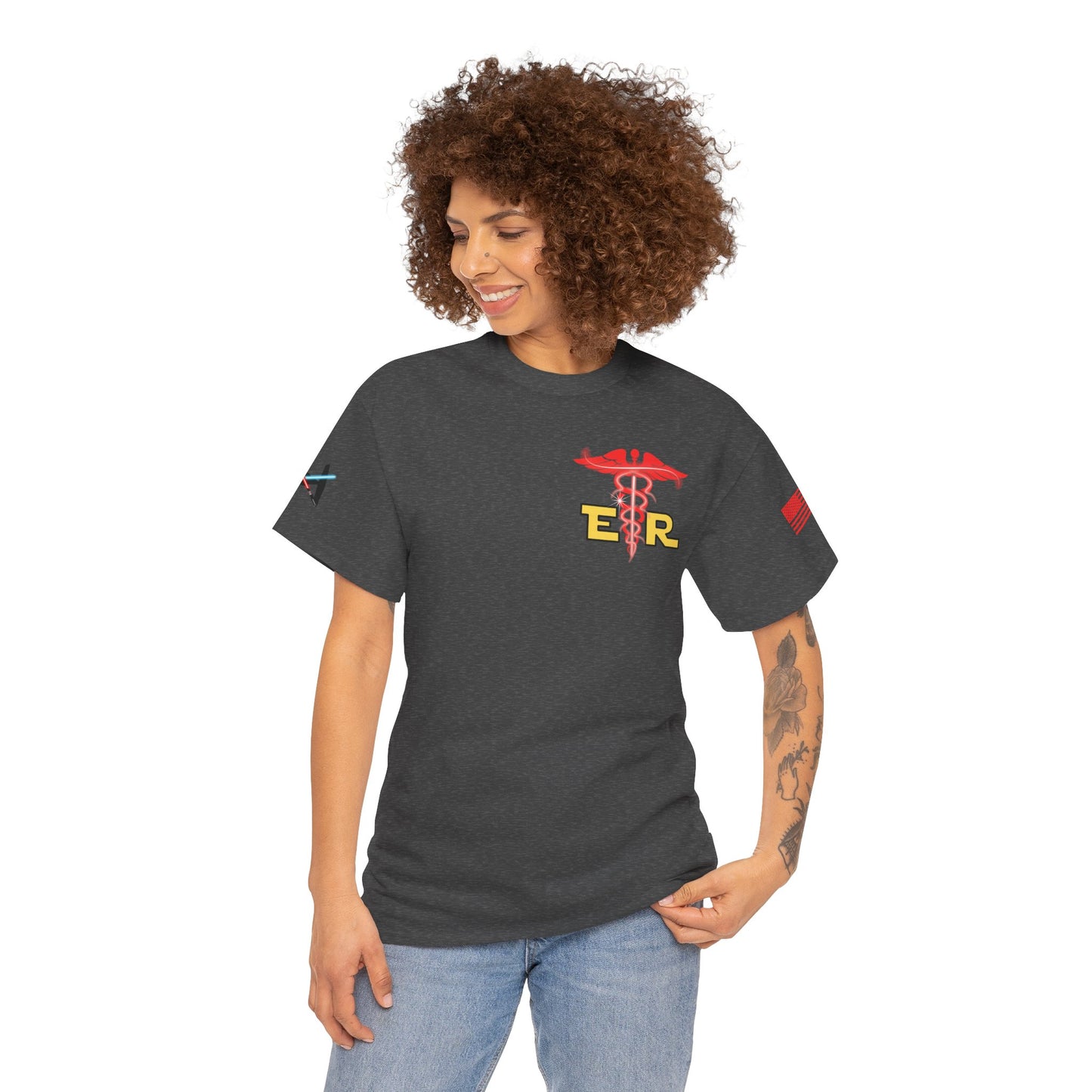Embrace the dark side galactic Unisex Heavy Cotton Tee