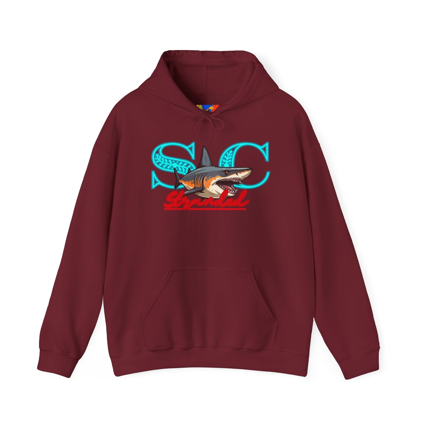 Hooded sweat shirt (stone cradle) stranded line
