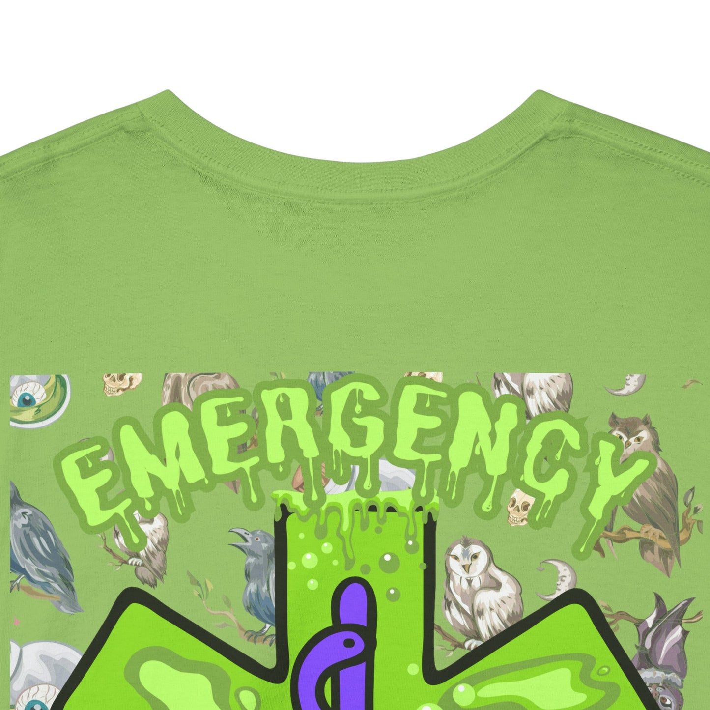 Witches Boiling Cauldron Halloween themed emergency department Unisex Heavy Cotton Tee