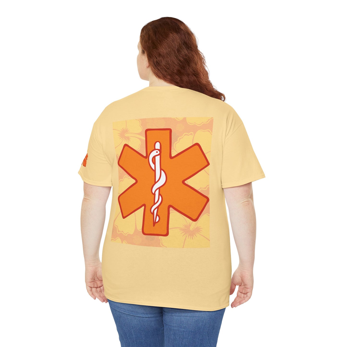 Hawaiian healthcare worker t shirt summer gift for healthcare heroes Unisex Heavy Cotton Tee