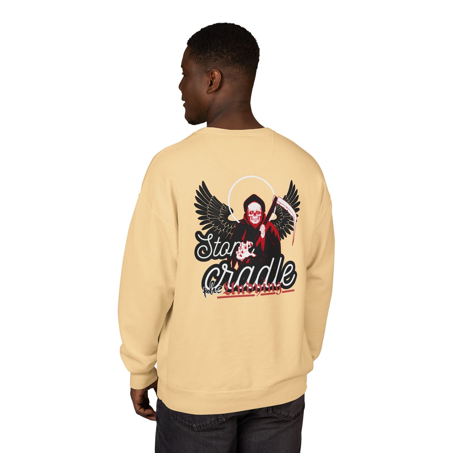 Crewneck Sweatshirt stone cradle (the undying) collection