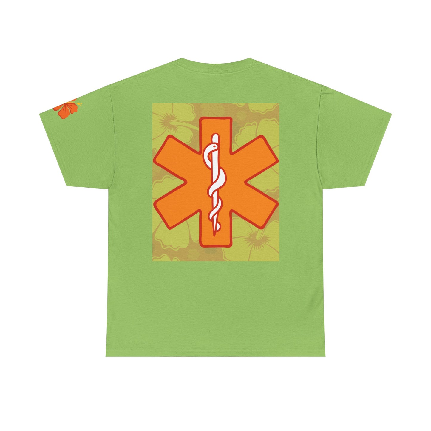 Hawaiian healthcare worker t shirt summer gift for healthcare heroes Unisex Heavy Cotton Tee