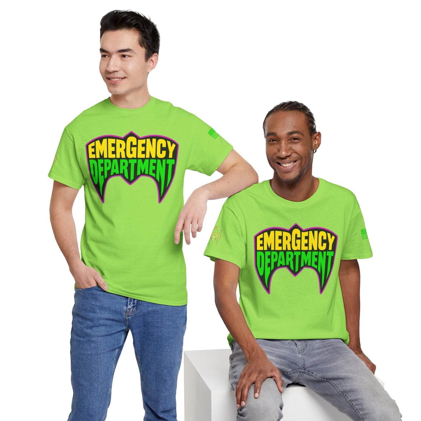 The Ultimate ER tee homage to wrestling legends Unisex Heavy Cotton Tee