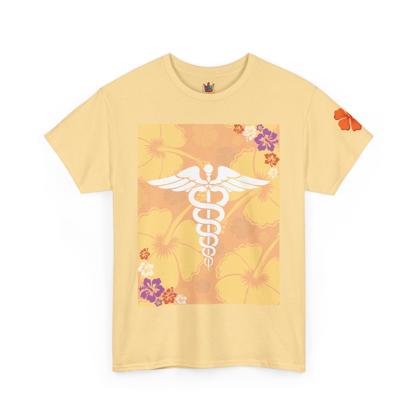 Hawaiian healthcare worker t shirt summer gift for healthcare heroes Unisex Heavy Cotton Tee
