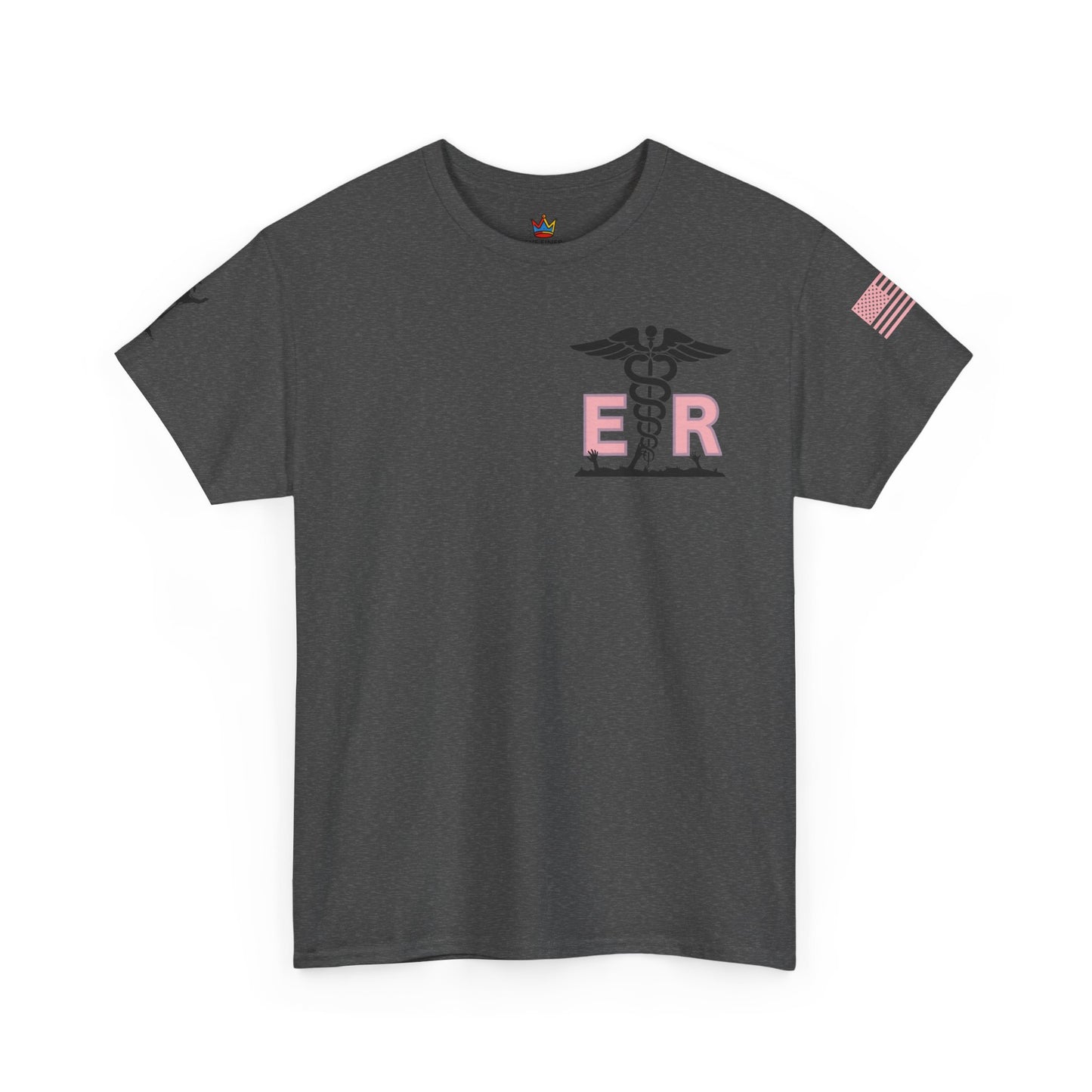 ER Halloween strawberry moon Night of the Living Dead t shirt Unisex Heavy Cotton Tee