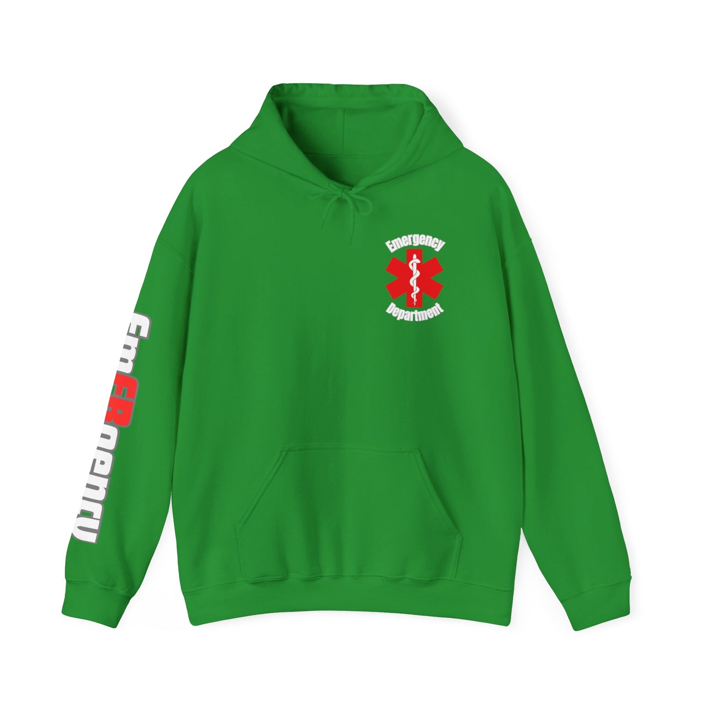 Emergency Department hoodie dumpster fire humor
