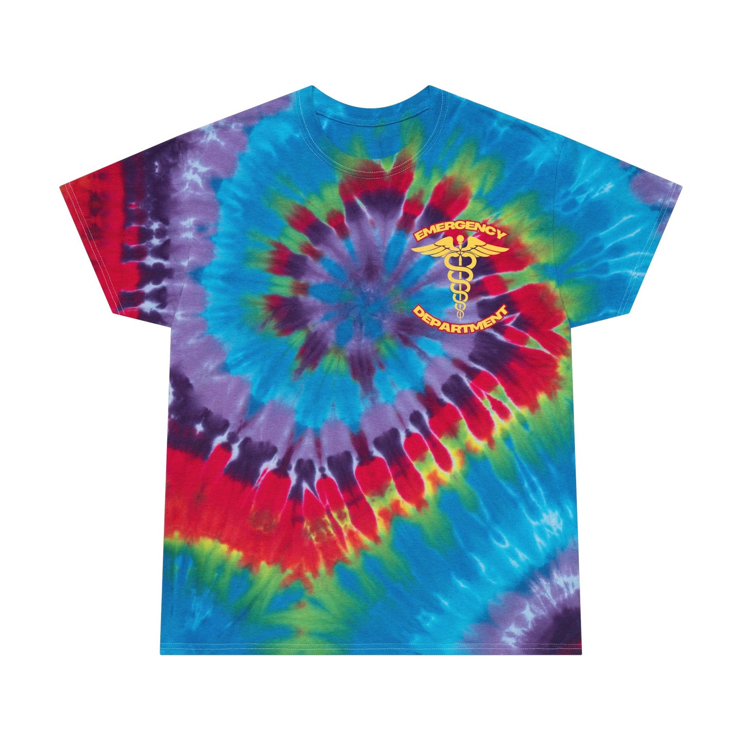Summer time emergency department Tie-Dye Tee, Spiral