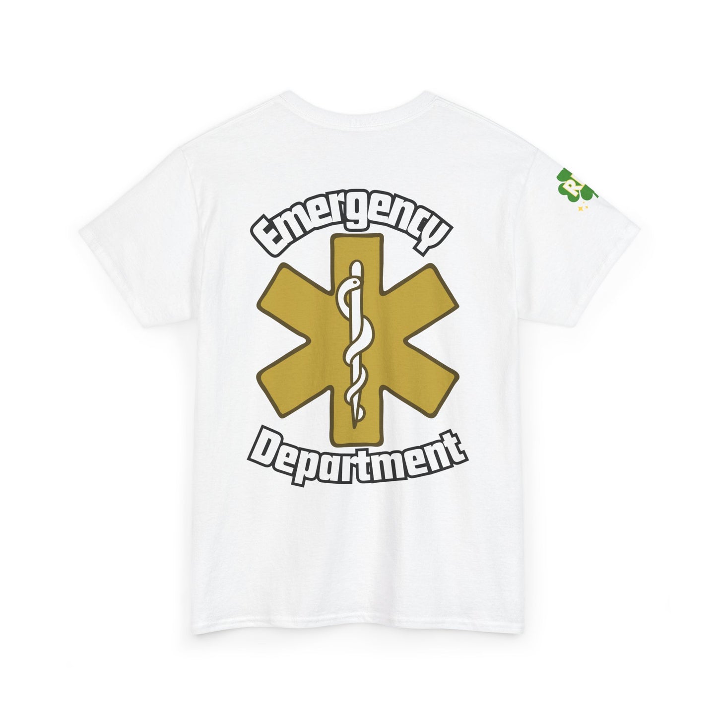 ER RN Heart O Gold Celtic Pride t shirt emergency department nurse tee