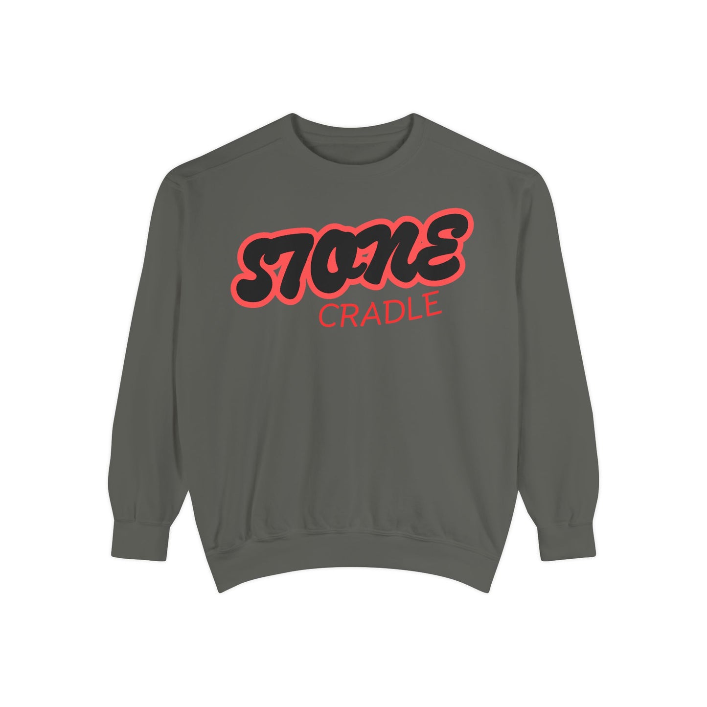 Unisex Garment-Dyed stone cradle sweat shirt