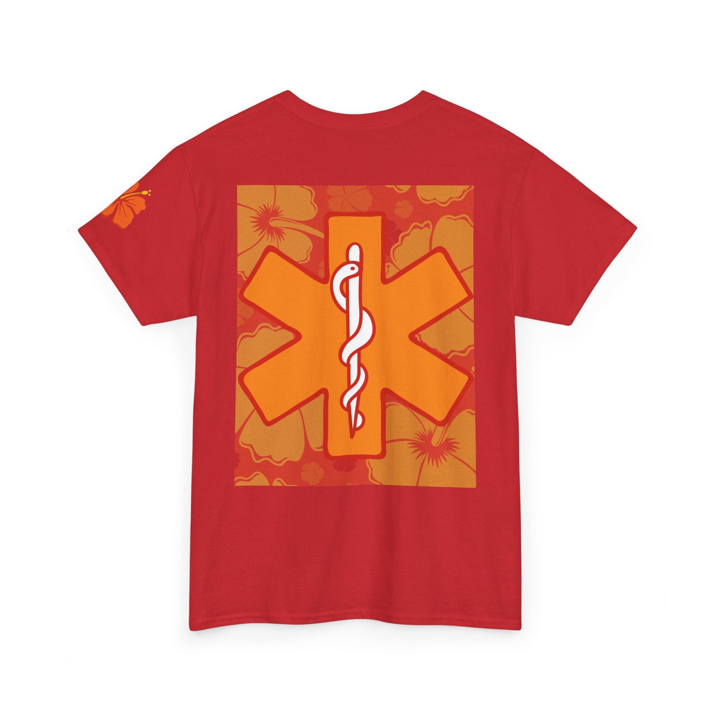 Hawaiian healthcare worker t shirt summer gift for healthcare heroes Unisex Heavy Cotton Tee