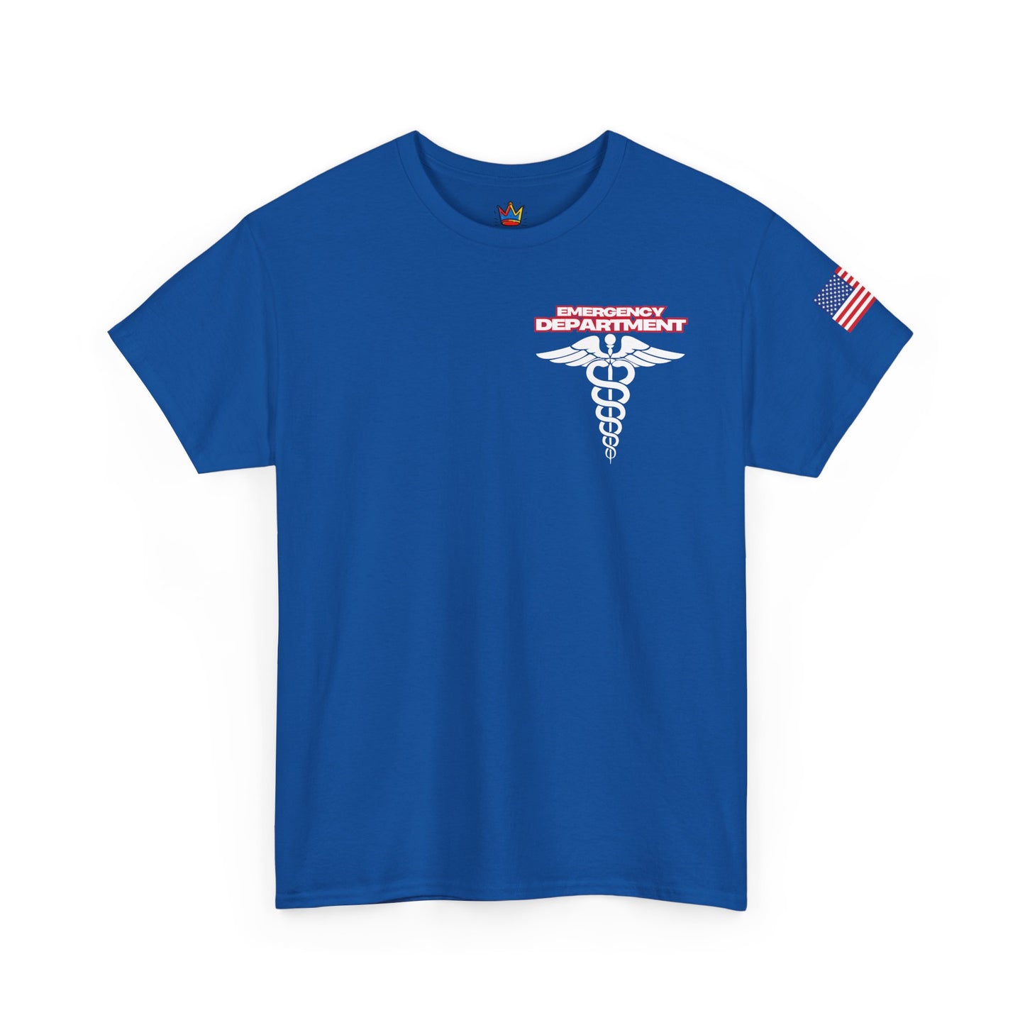Patriotic Emergency Department T shirt gift for healthcare worker American flag star of life ED t-shirt